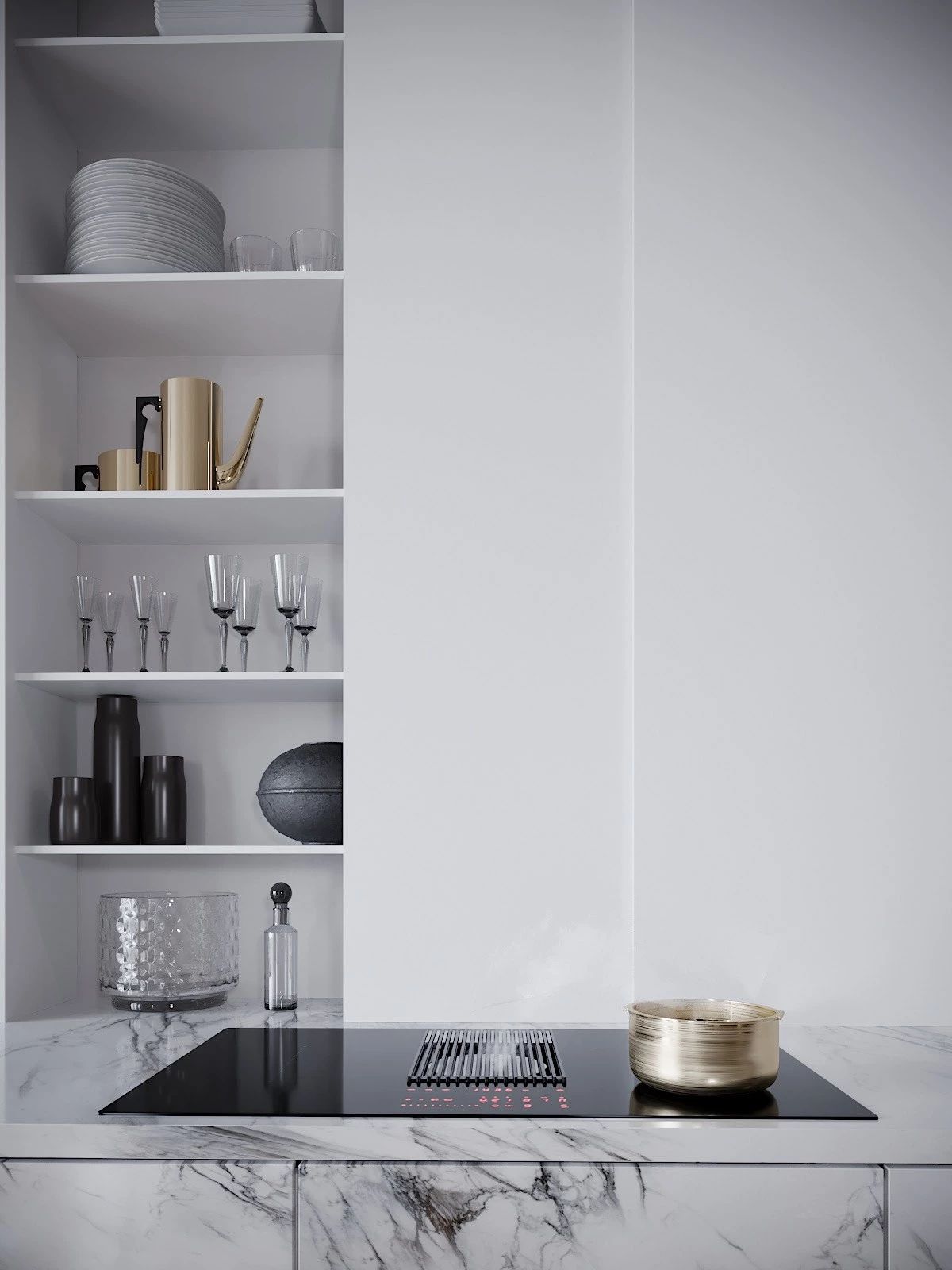 现代 60㎡轻奢风公寓-22