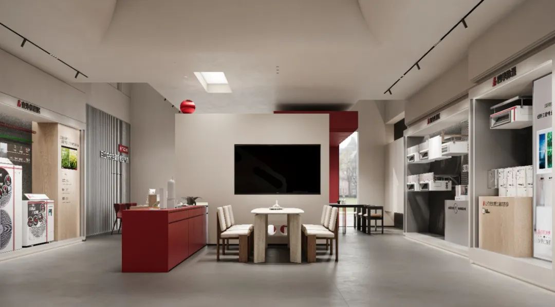 周笙笙展厅设计 | 260m²商丘日立展厅-17