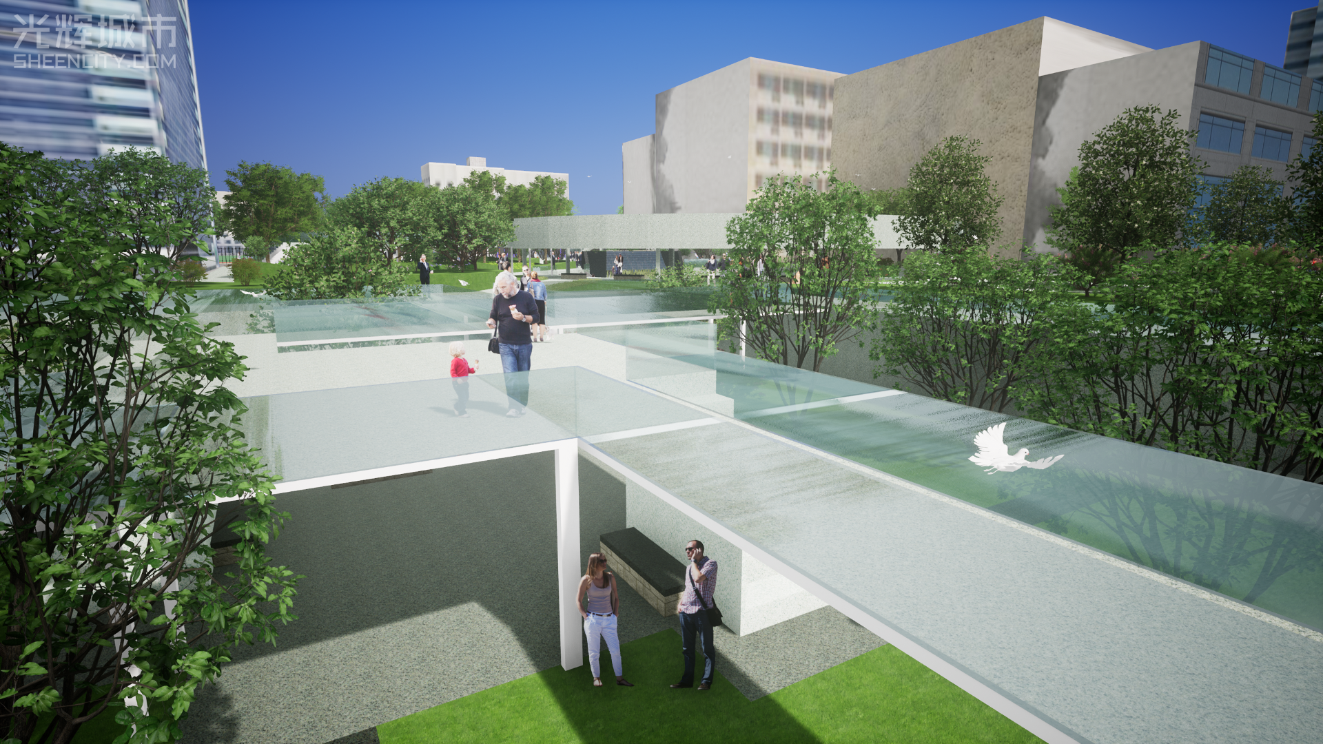 折叠花园·金科中心广场景观规划设计-10