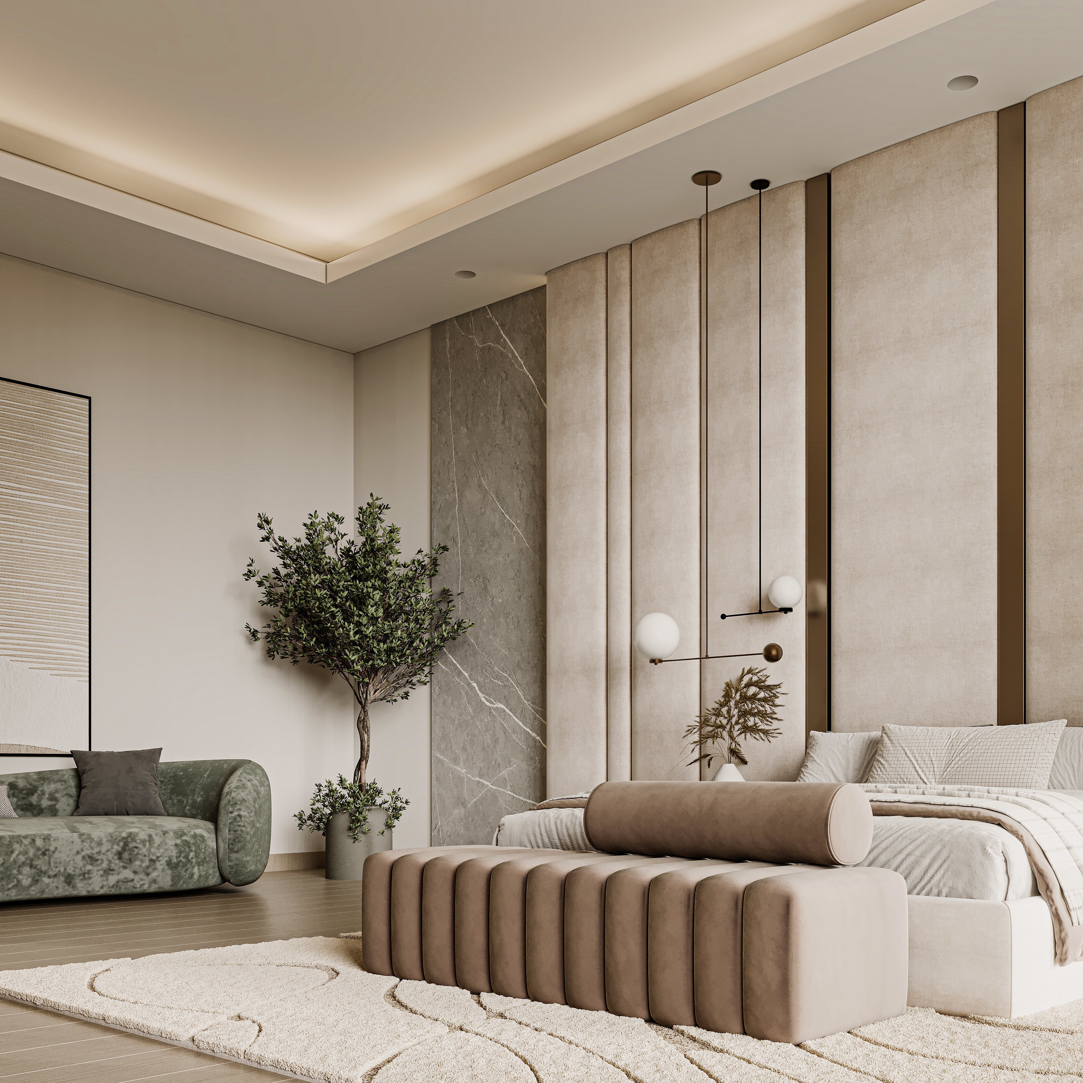 卧室室内设计丨KT_DESIGN STUDIO-15