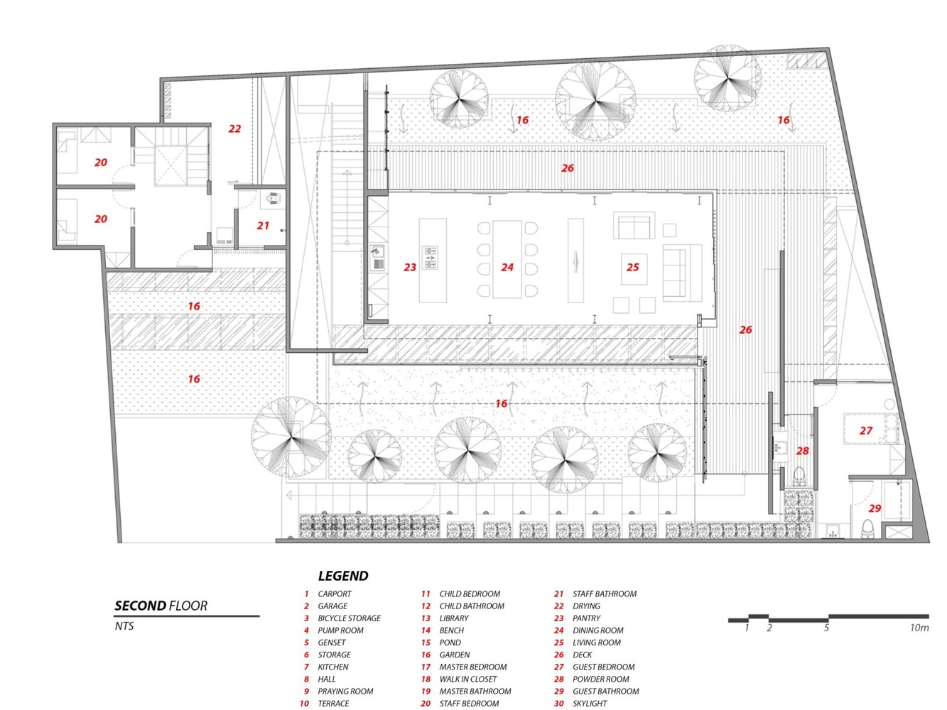 雅加达热带现代住宅-25