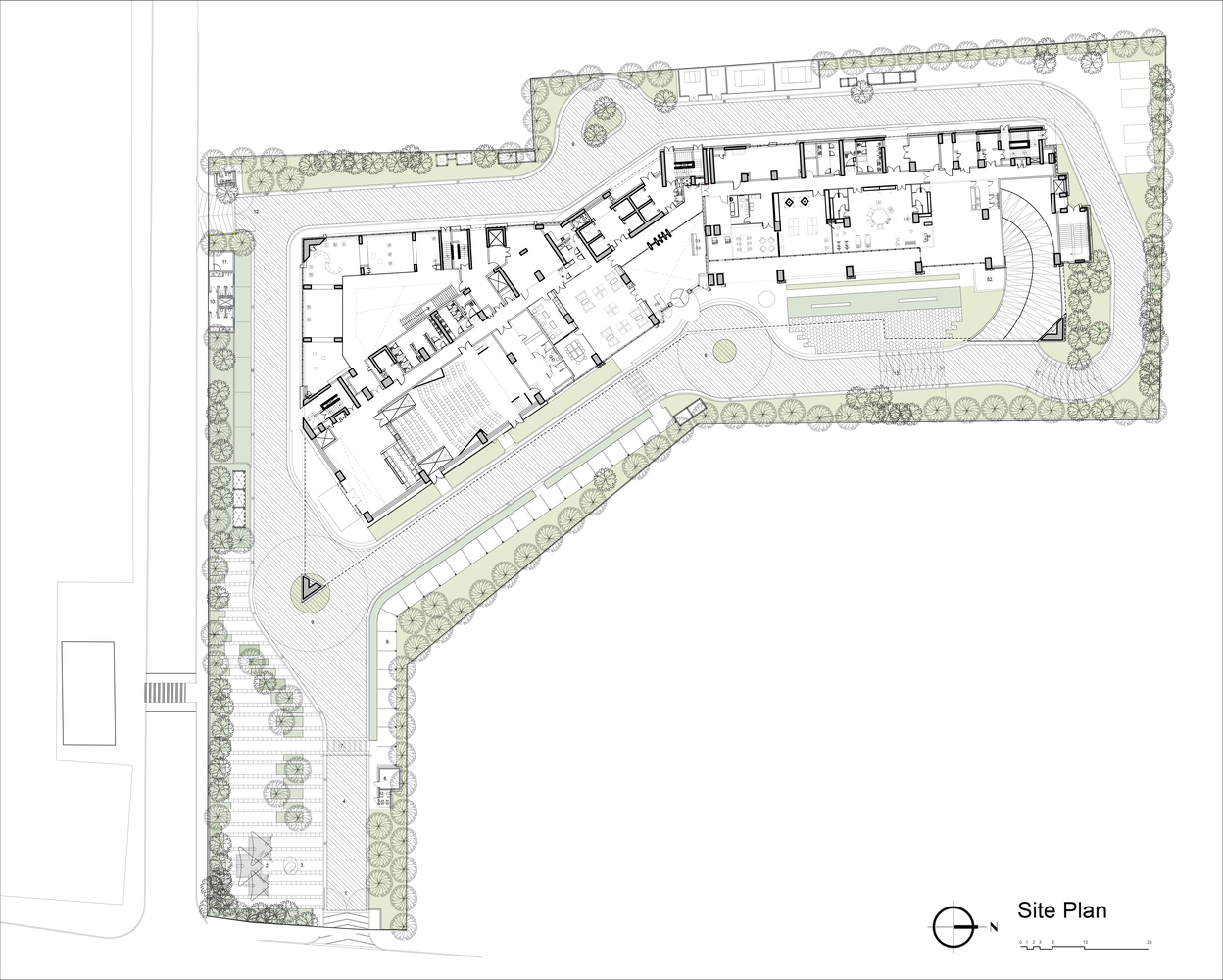 印度首个净正能量建筑 | Atal Akshaya Urja Bhavan Office Building-41
