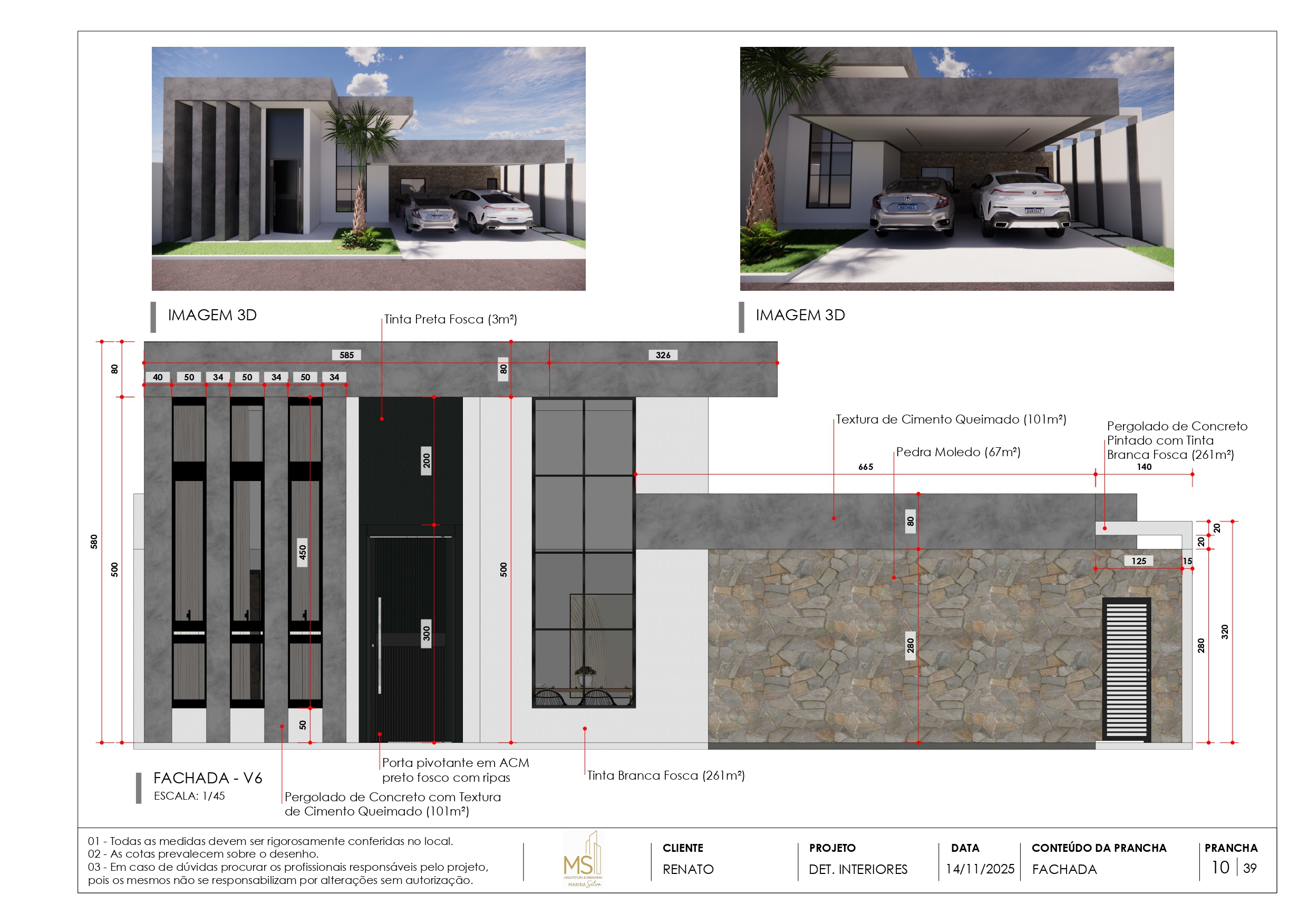 DETALHAMENTO DE INTERIORES CASA R-9