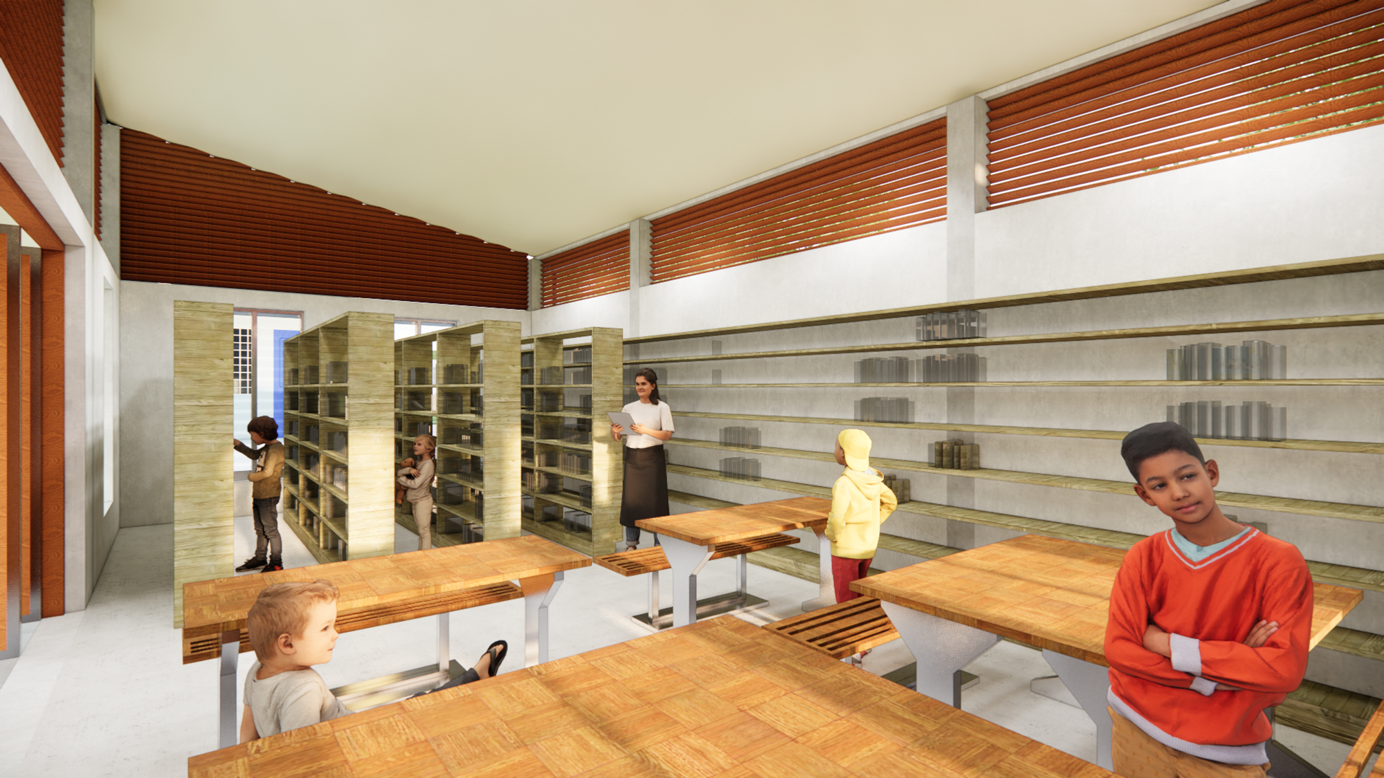 “Mật Ngọt” – 山区儿童图书馆丨胡志明市工业大学学生团队-21