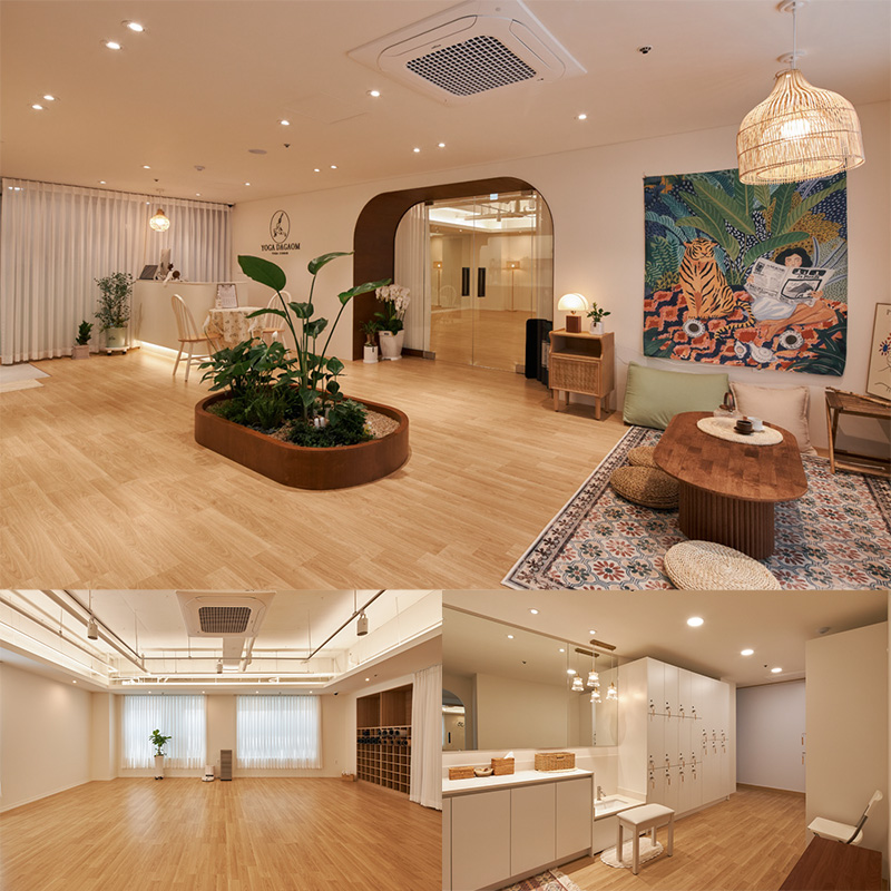 40 坪高级瑜伽空间，舒适氛围的室内设计佳作-1