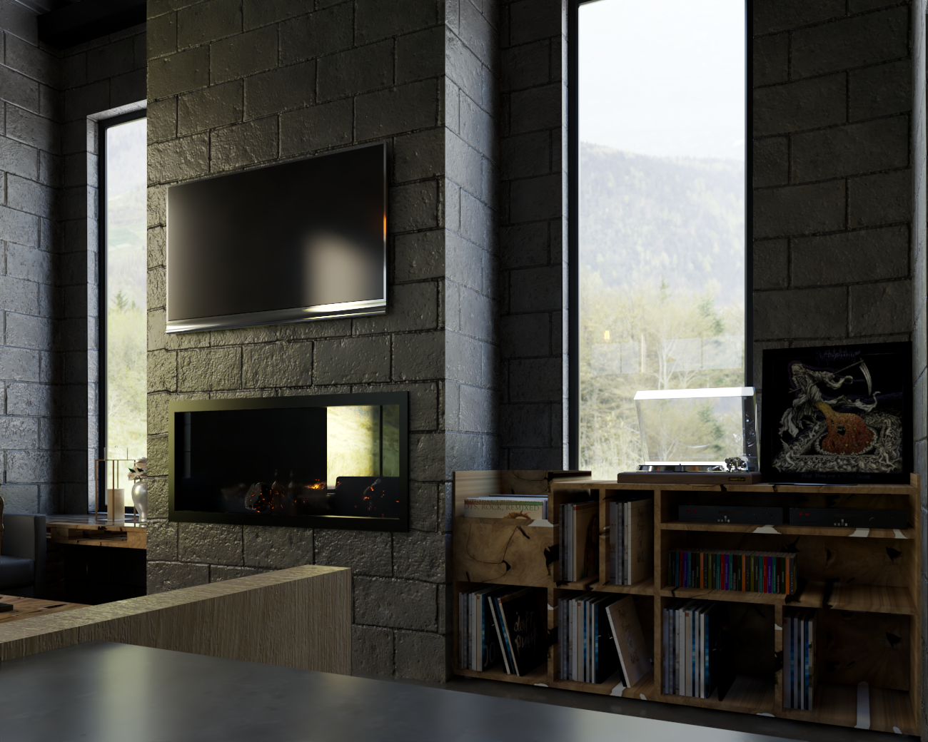 Residencia Castillo-Interior-Santa Lucia, F.M, Honduras-6