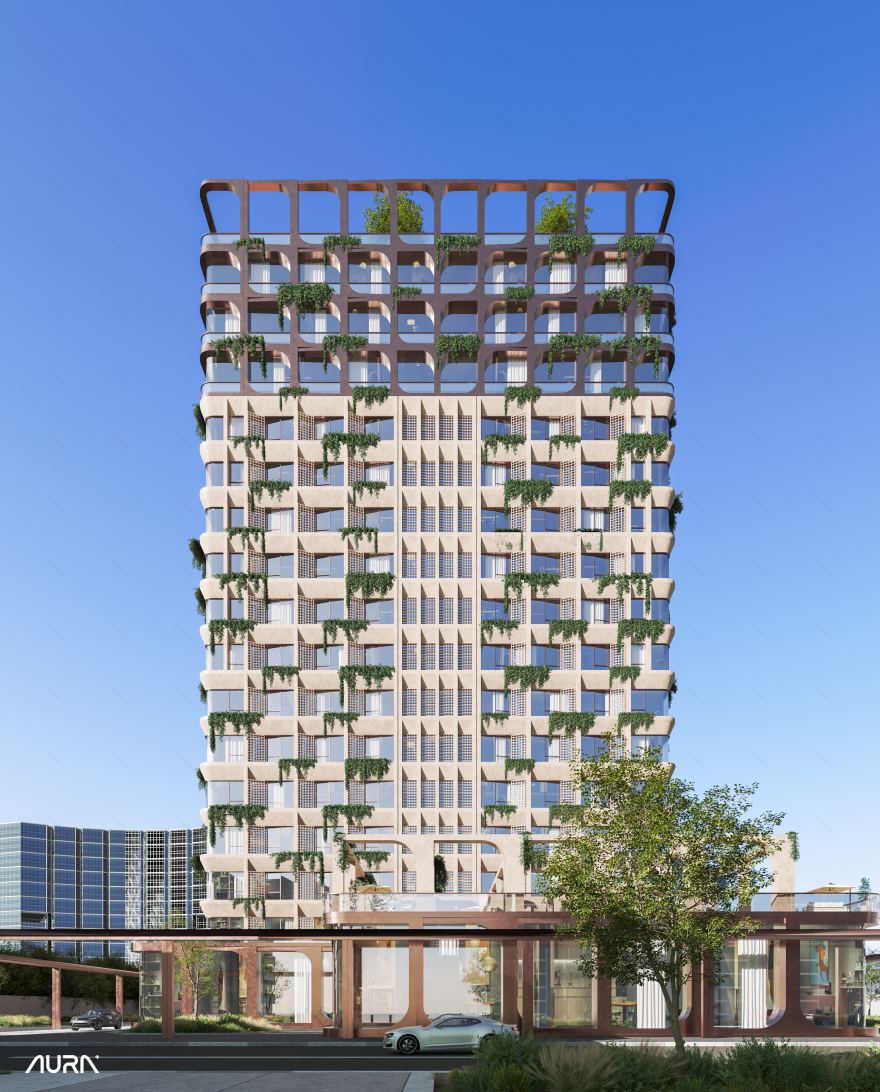 华盖;树冠层;天篷(具体含义需结合语境确定,这里按常见释义给出) 丨阿联酋迪拜丨Aura Plus Studio-10