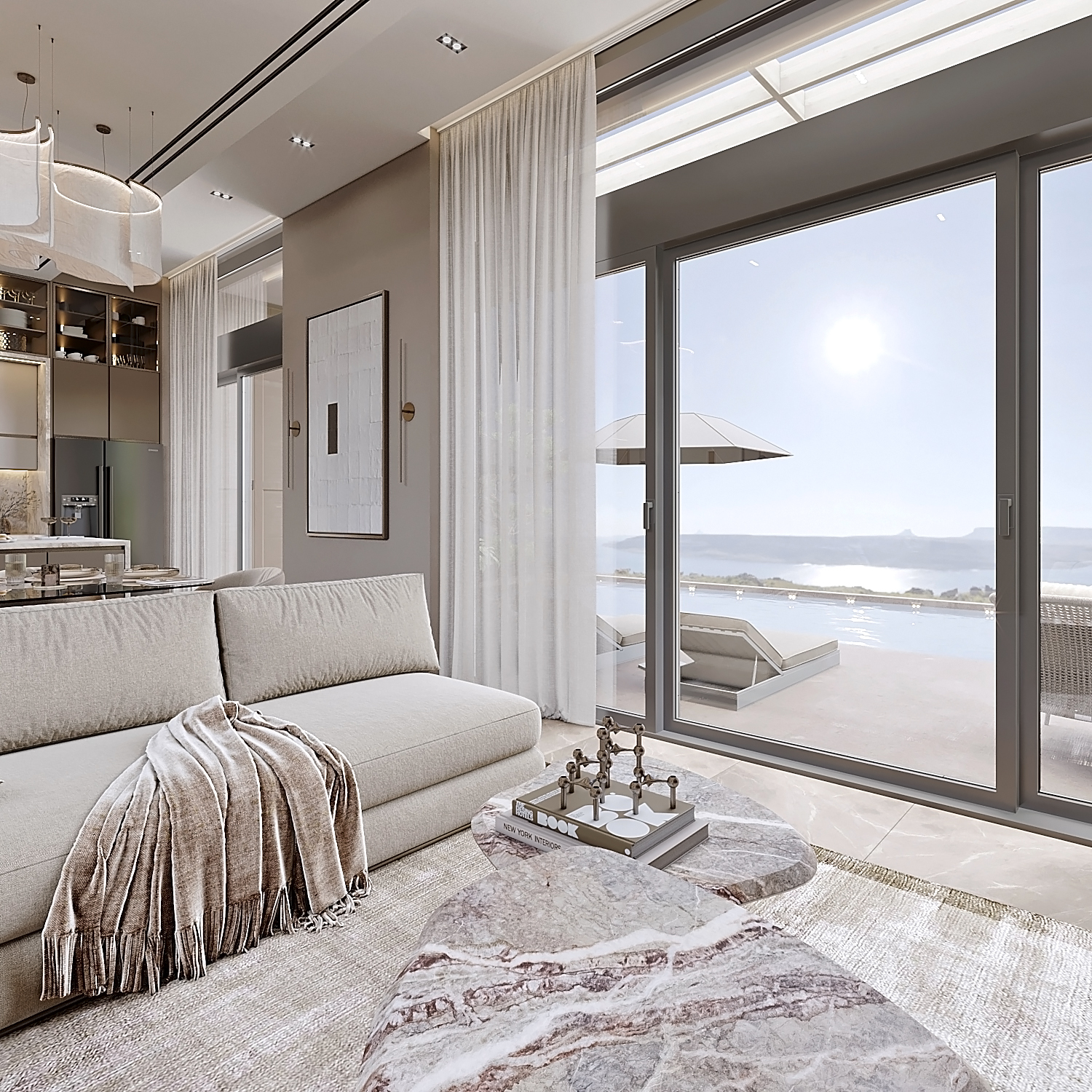 QUIET LUXURY | Contemporary Villa Interior, Cyprus-9