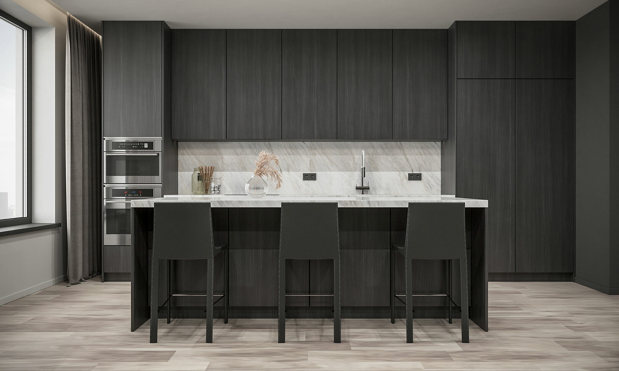 高级黑色系公寓设计 如此好看-6