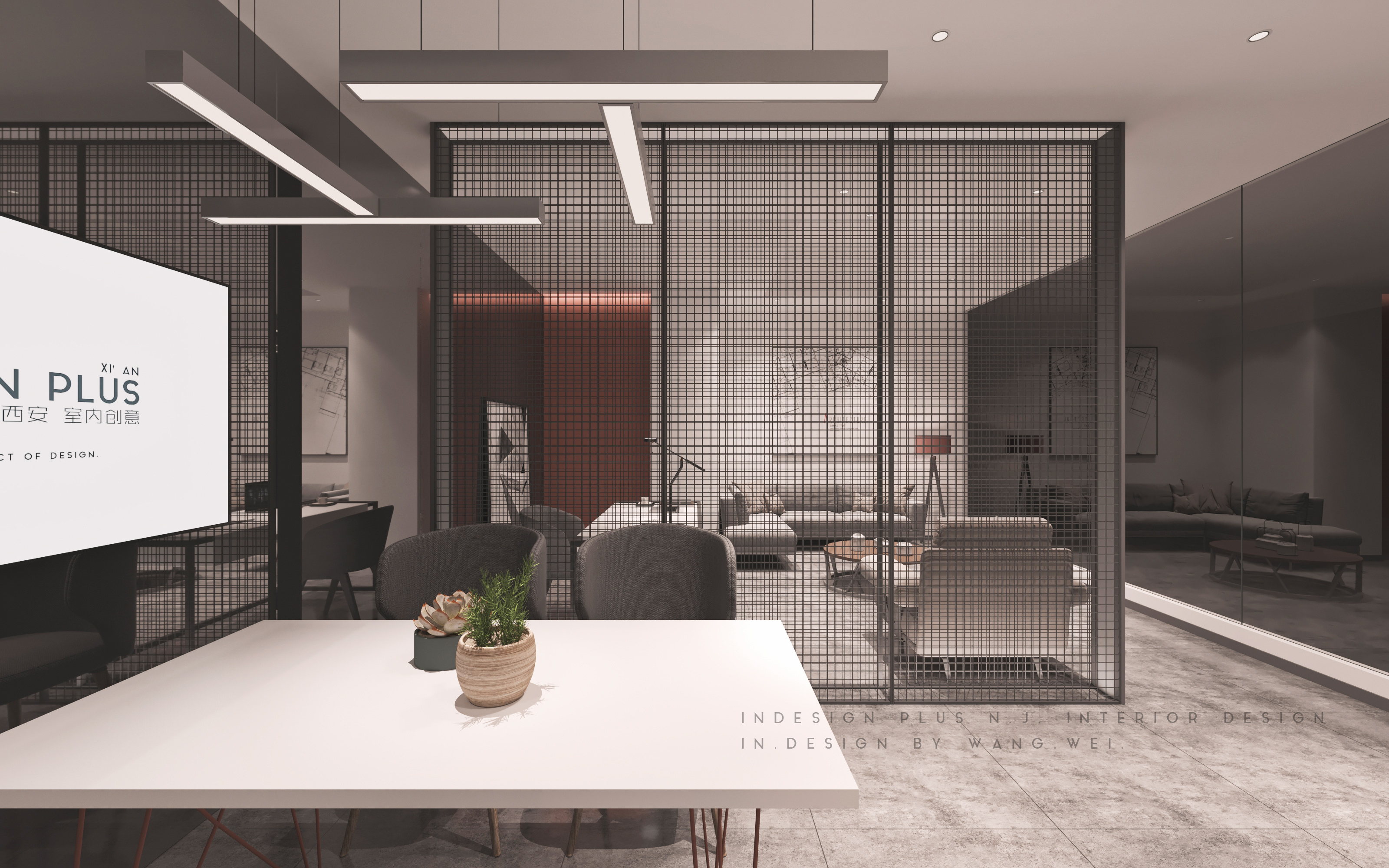 INDESIGN 打造现代接待中心空间-5
