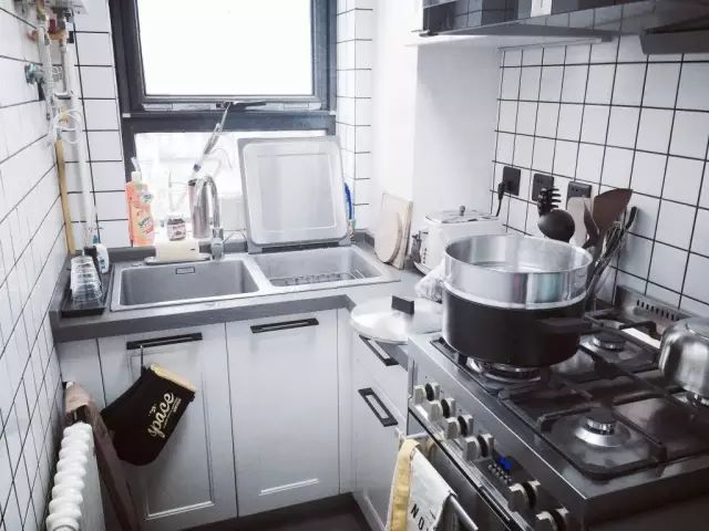 把45㎡二手房爆改成惊艳蜗居,这对年轻人太能搞事情了!-56