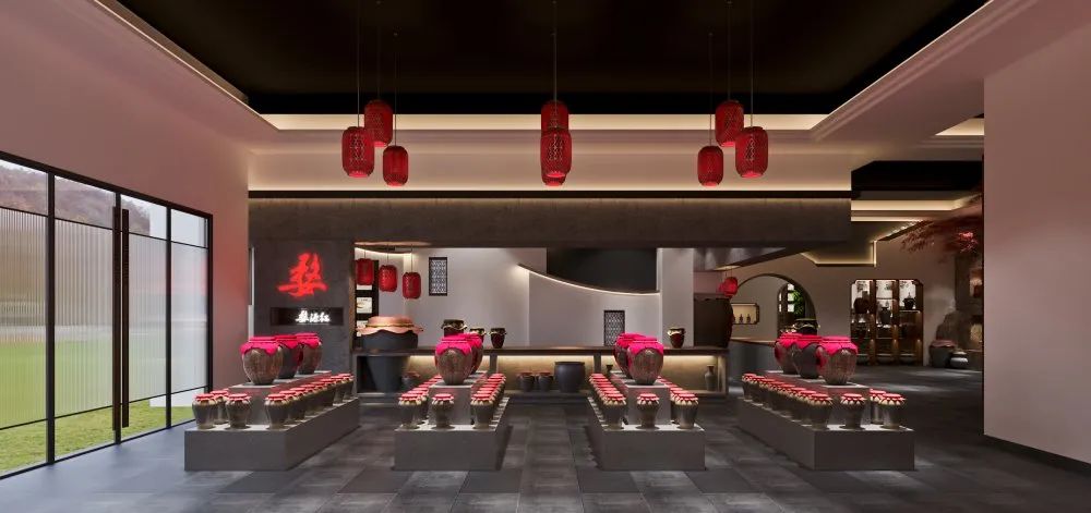 婺源红老酒文化展厅,美酒与徽式文化的完美融合-88