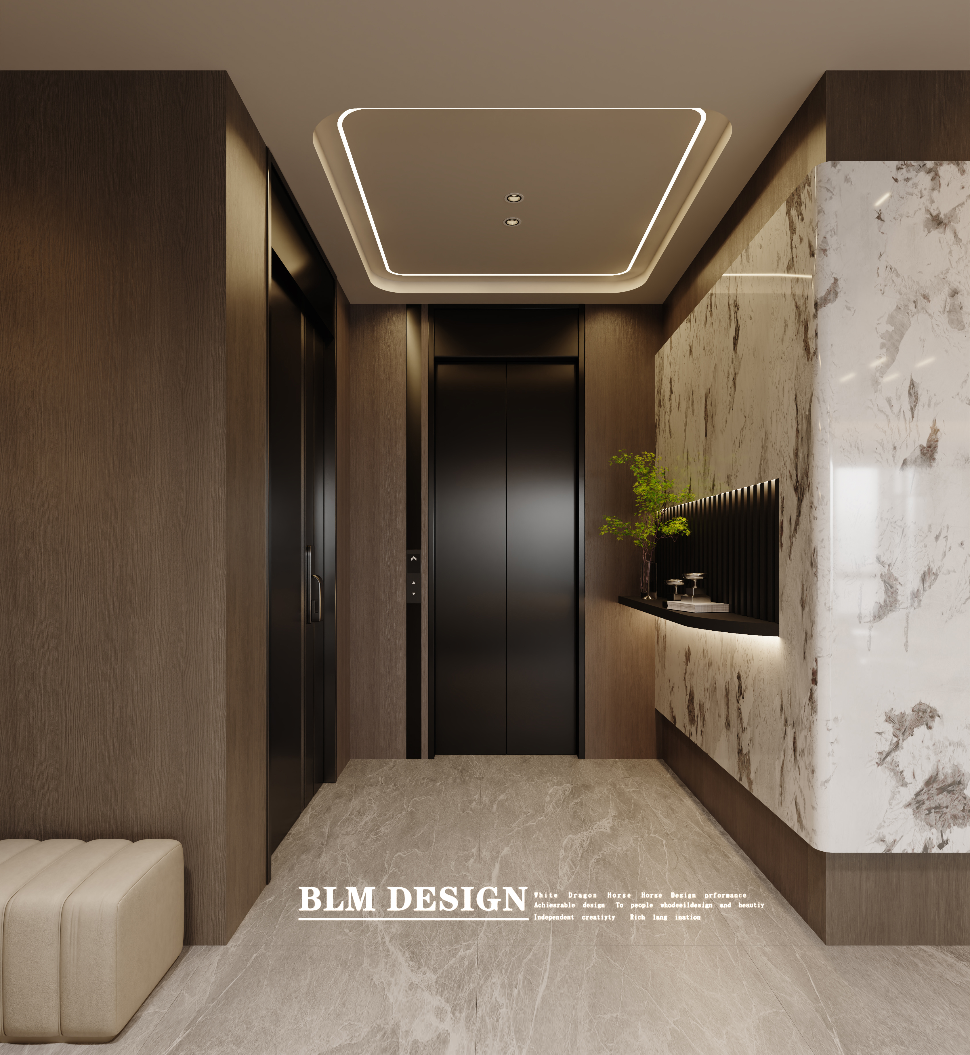 意式轻奢丨白龙马效果图-8