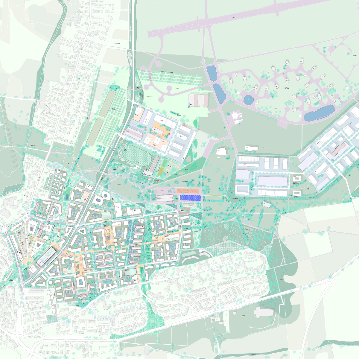 Fliegerhorst  Erding城市开发项目丨H|G Architekten und Stadtplaner-4