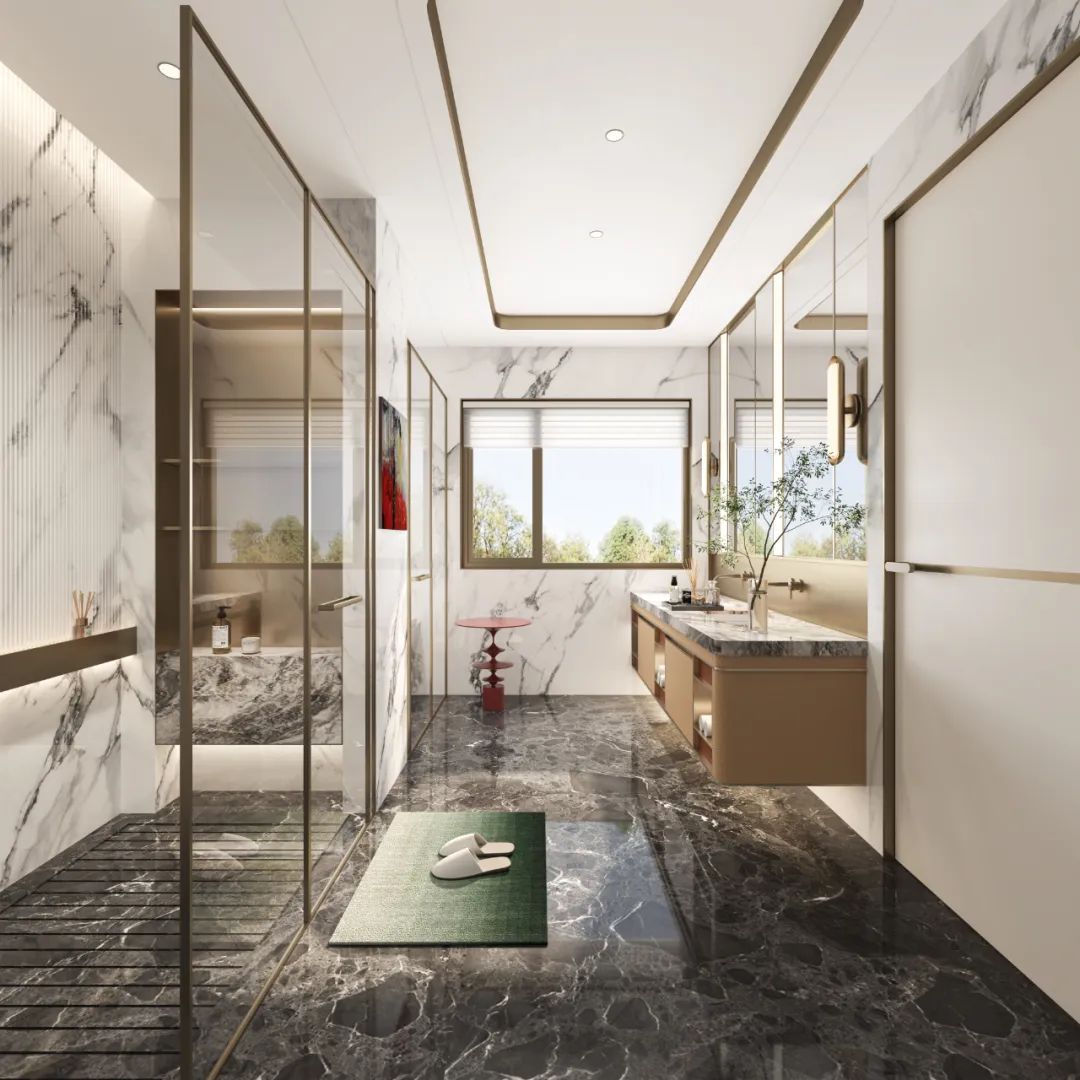 杭州富春江花苑奢华私人别墅豪宅 住宅设计丨中国杭州丨OTL 本体建筑空间设计-31