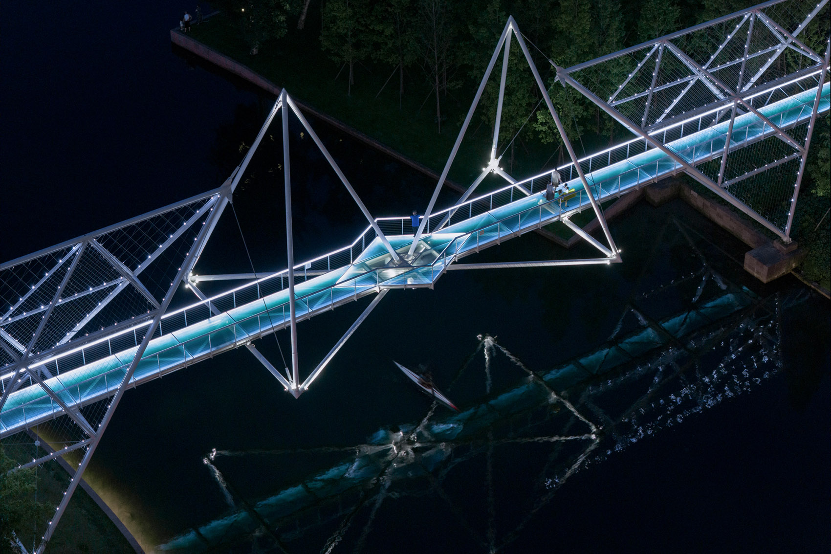 麓湖伊甸岛步行桥丨中国成都丨unarchitecte-67