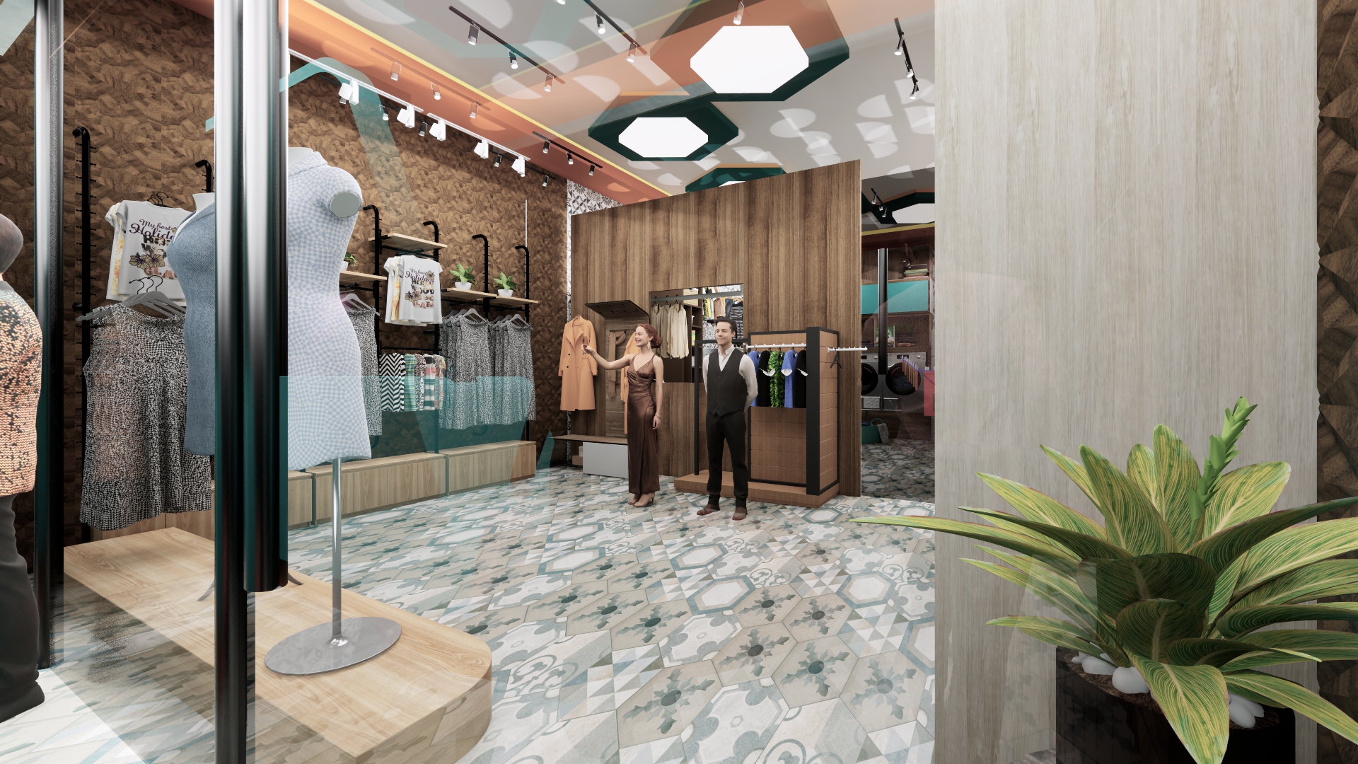 تصميم داخلي وخارجي لمغسله في الكويت-3