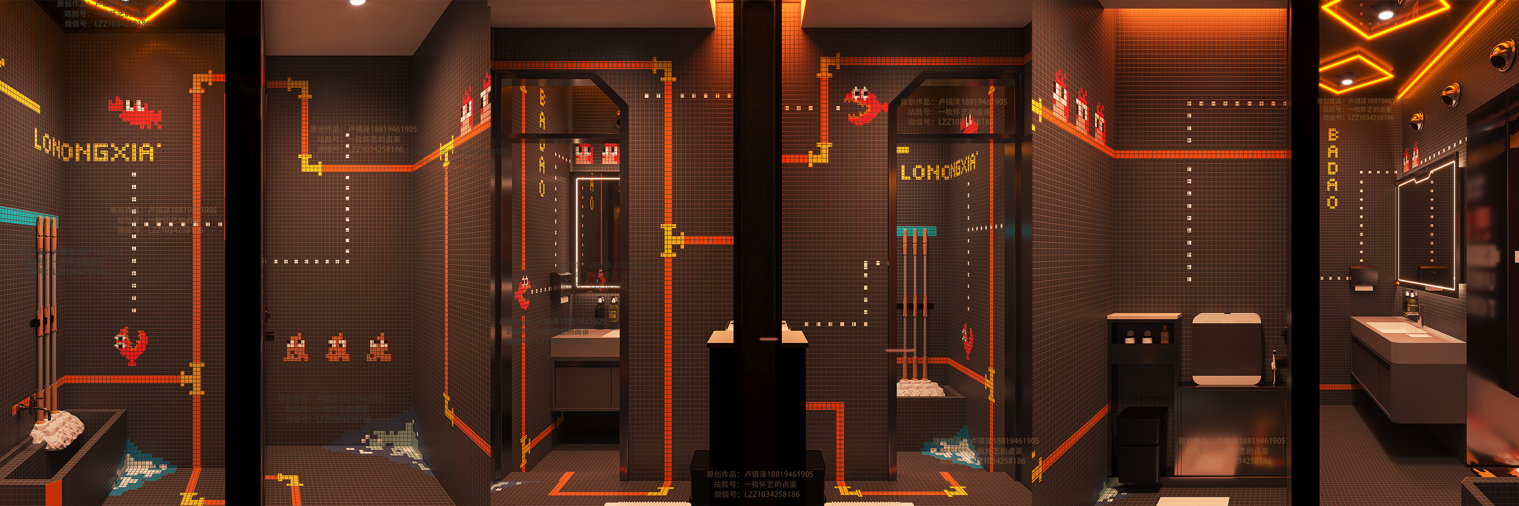 餐饮品牌店面设计·巴岛龙虾丨中国惠州丨卢镇泽,容俊杰,潘秋萍,陈星璋-41