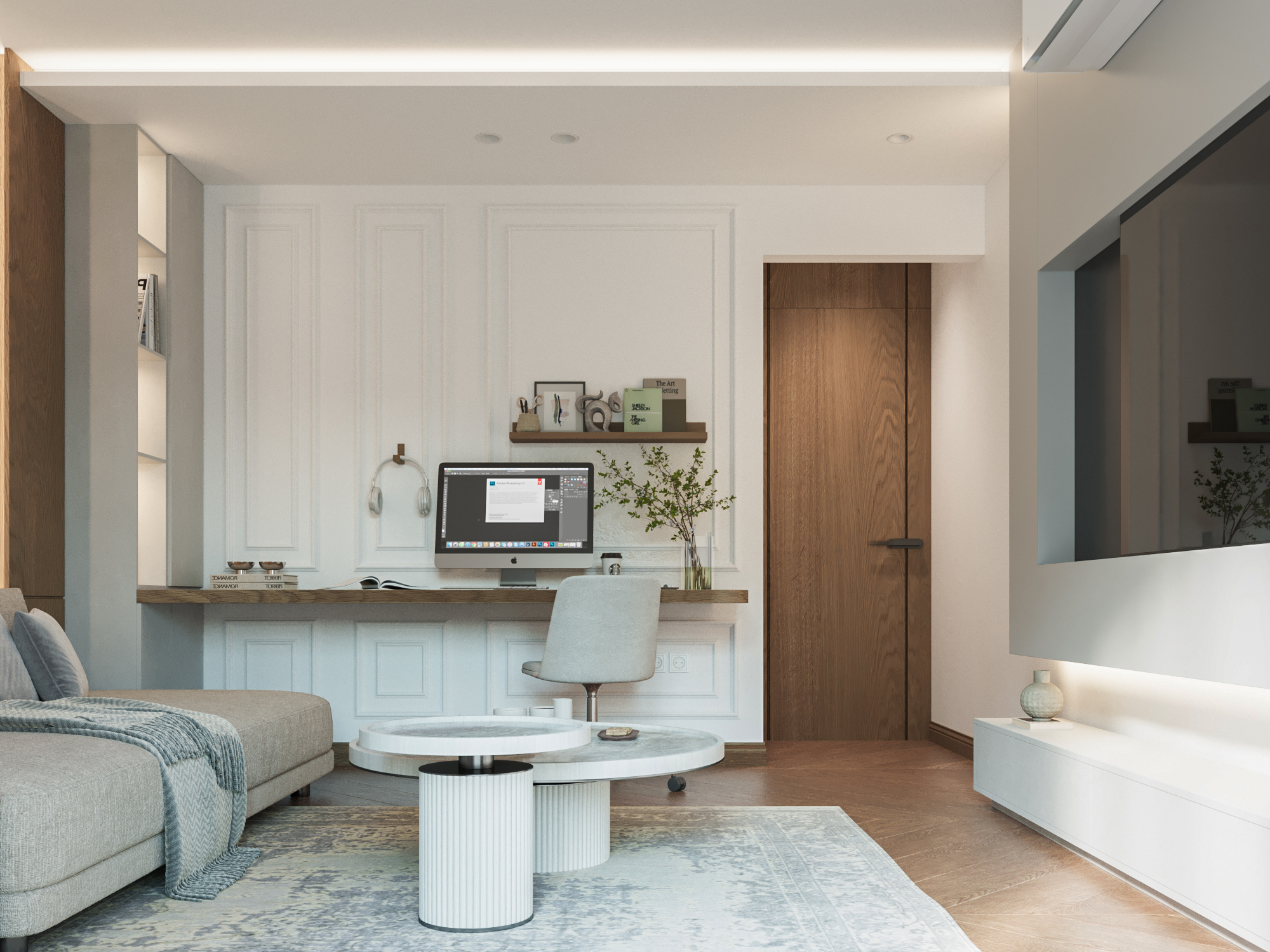 亚历山德里亚的简单客厅丨埃及亚历山大-4