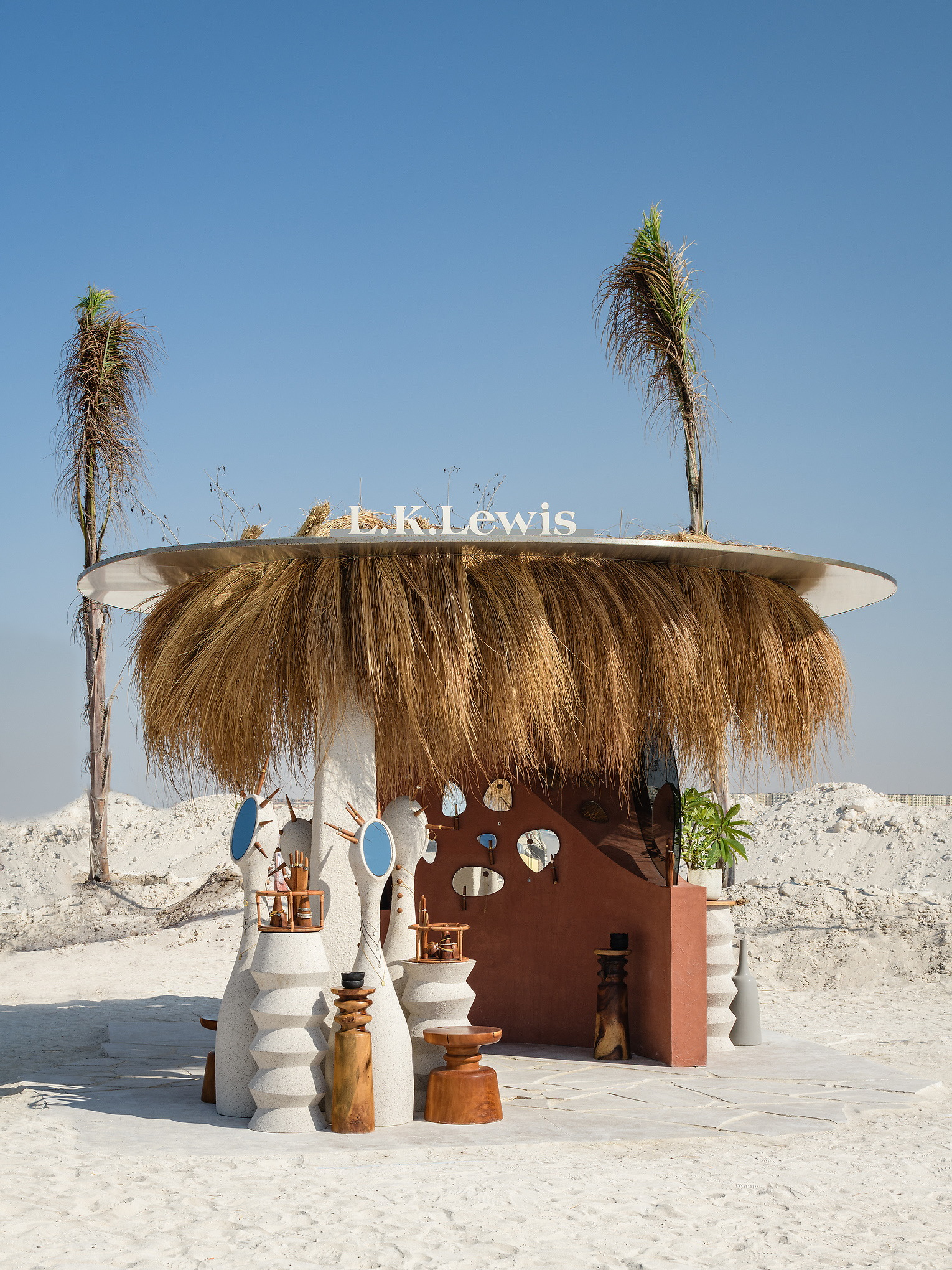 L.K.Lewis 沙滩上的精品店 | Mawaheb Design Studio | 2022 | 埃及-12