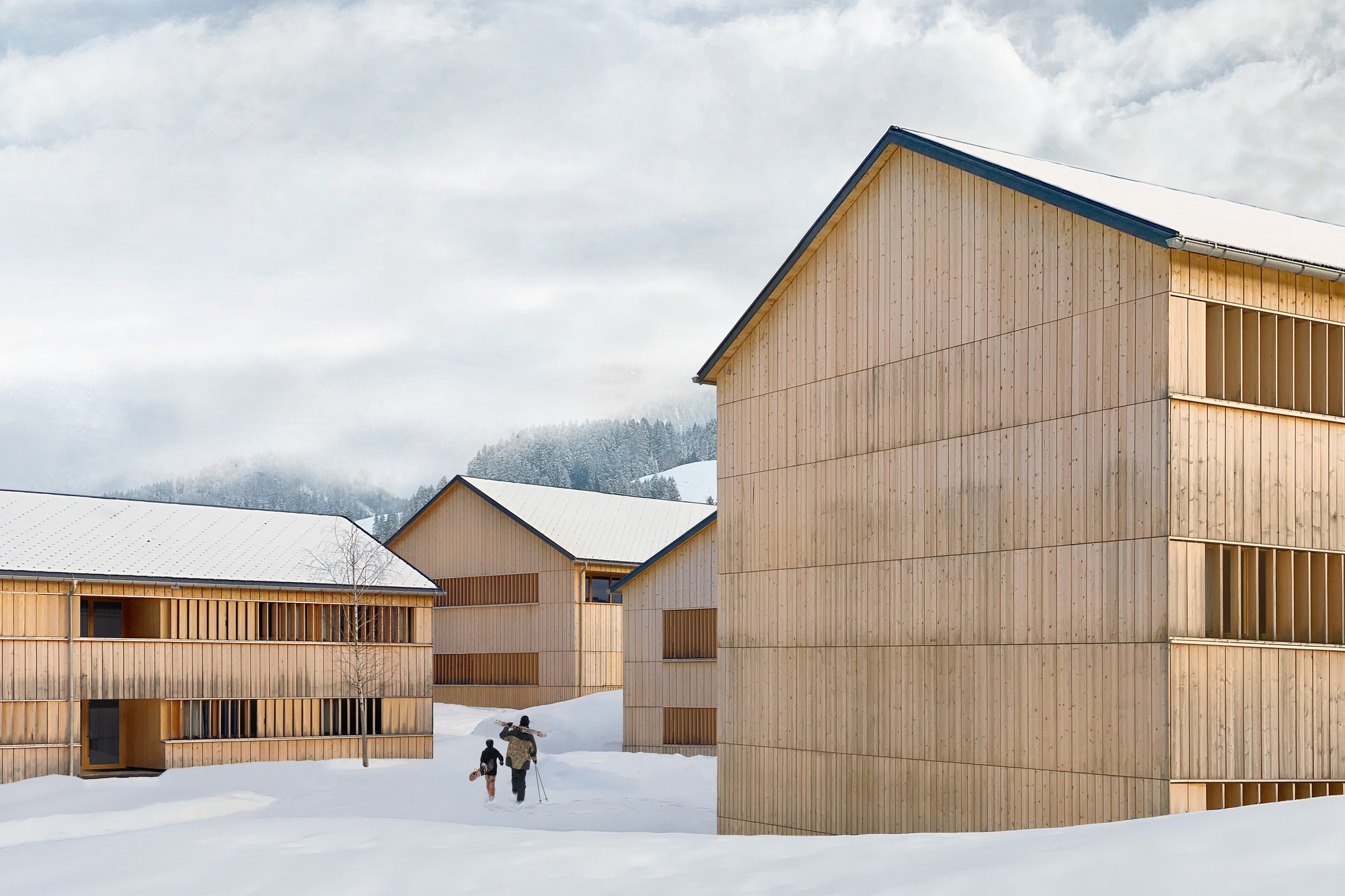 Fuchsegg 木屋旅馆丨奥地利丨Ludescher + Lutz Architekten-14