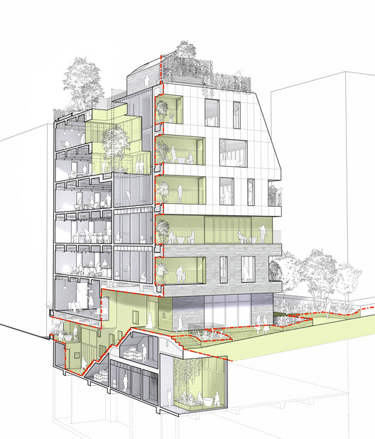 韩国首尔 11 Terrace 办公建筑丨OALab-11