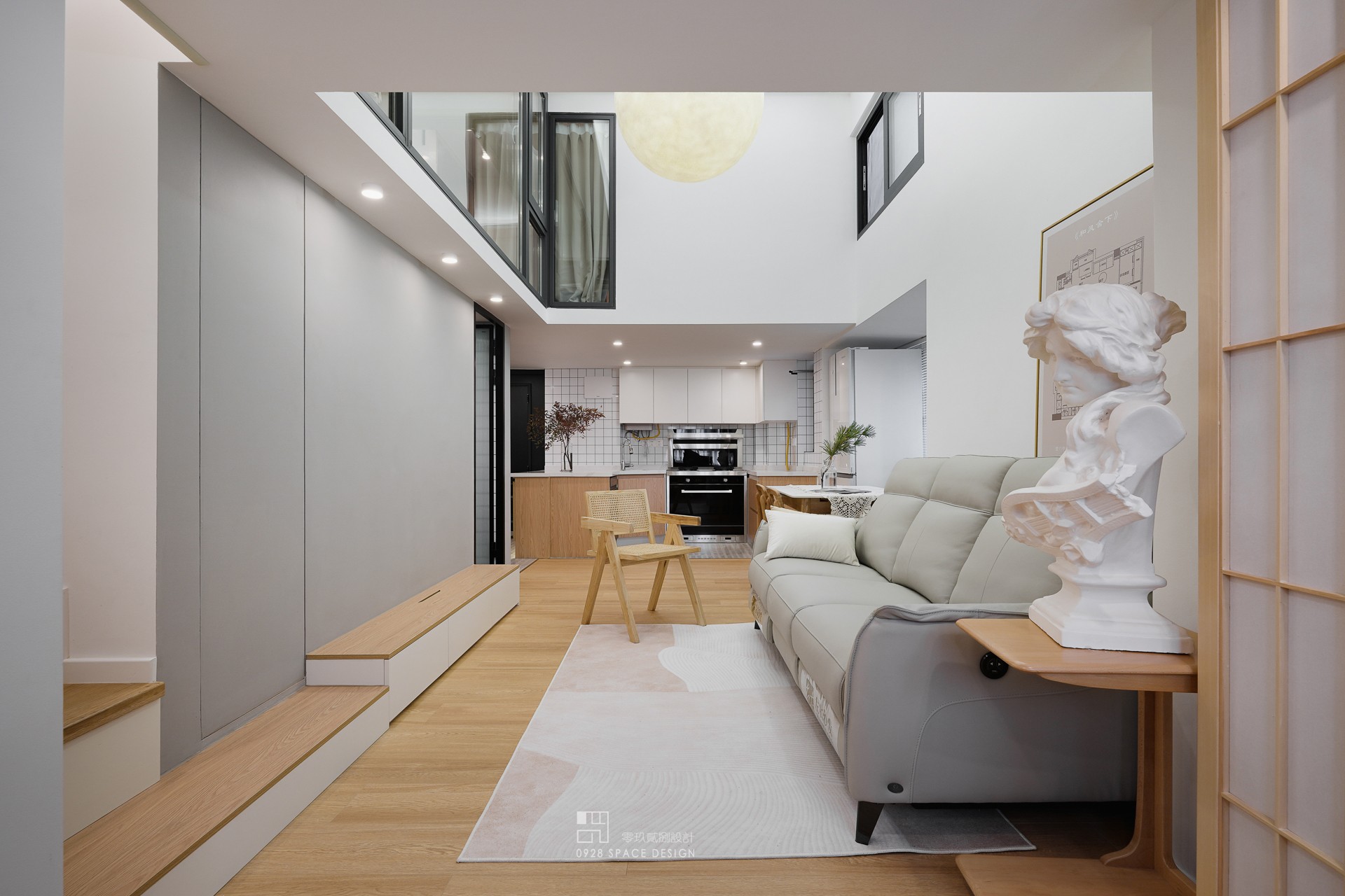 原木小复式浪漫改造-61