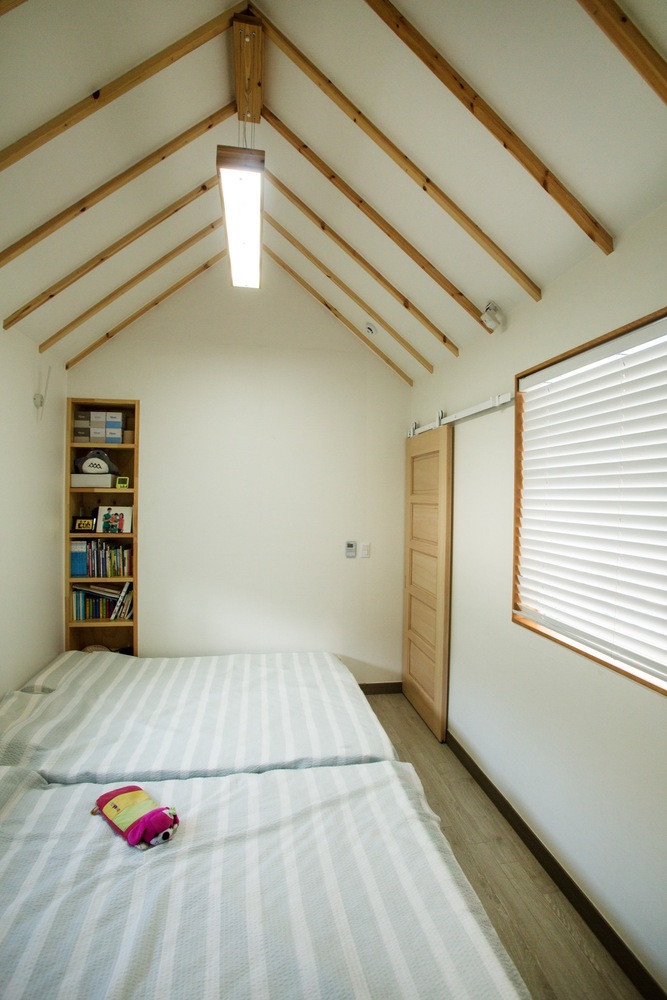 韩式住宅的倾斜"ㄷ"形外墙设计-49