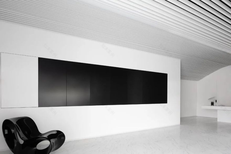 直与曲的交汇,纯粹而律动的空间丨正方良行-22