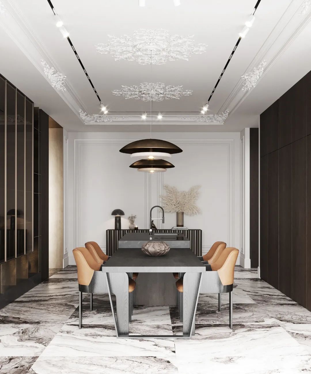 《川谷堂》173㎡奢华大宅丨Milana Ruslanovna-24