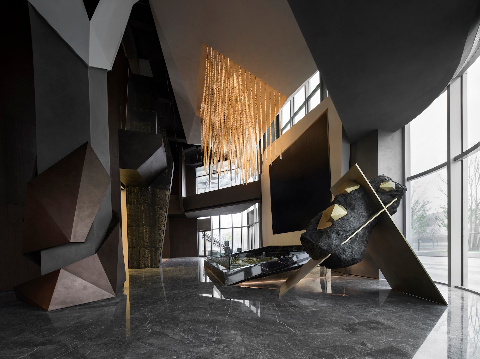 西安招商雍澜湾售楼处丨中国西安丨布鲁盟设计-97