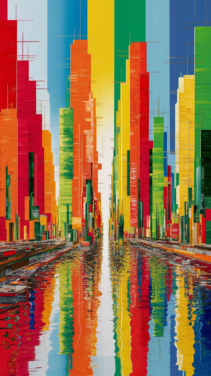 一座城市·色彩人工智能艺术丨Öskar Design Öskar-36