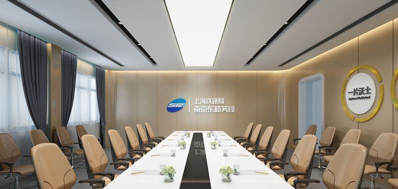 上海铁路局首席工程师工作站展厅空间设计-32