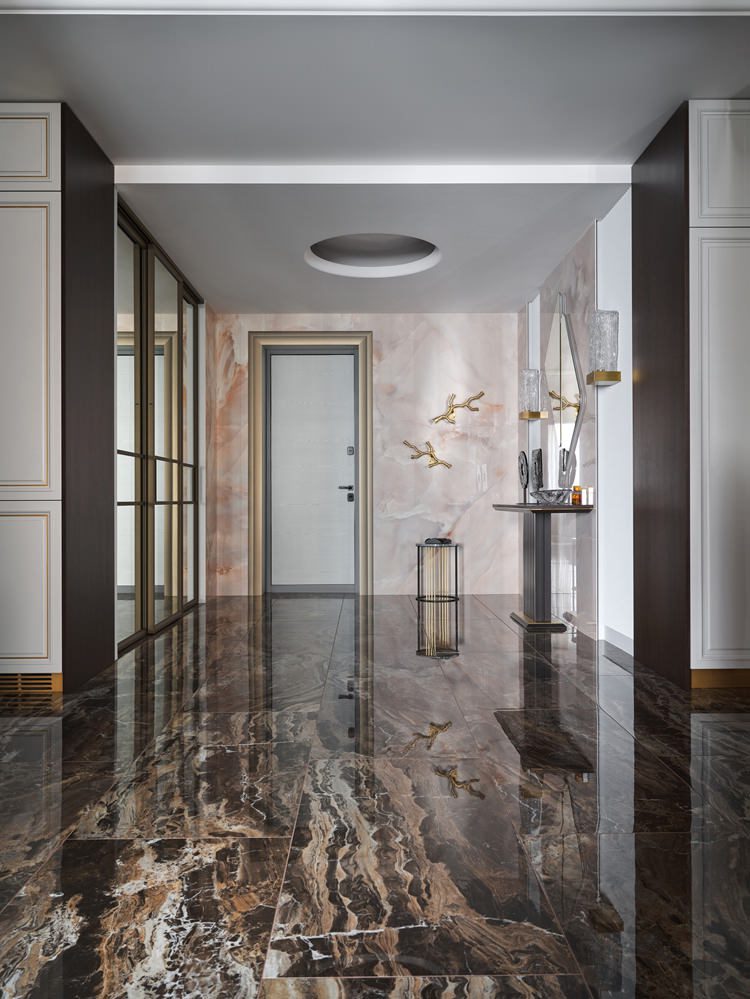 莫斯科公寓空间拓展设计项目丨俄罗斯莫斯科丨叶莲娜·巴里舍娃（Елена Барышева）-34