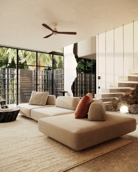 乌布两居室别墅丨印度尼西亚巴厘丨Bodes studio