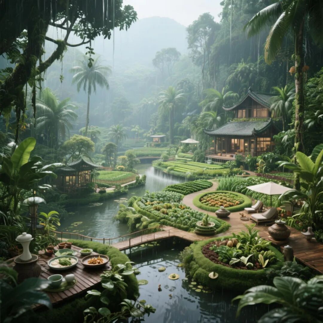 南方城市近郊100亩中草药农文旅规划设计建造与运营-35