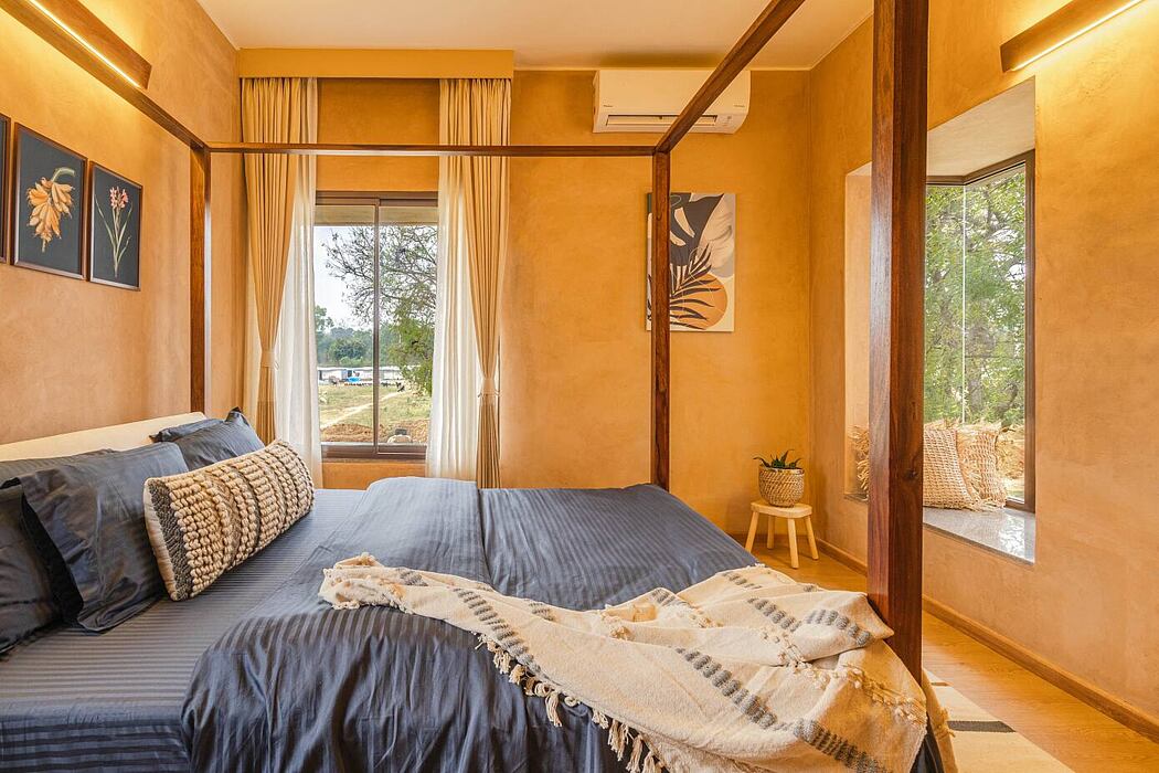 可持续地球别墅丨印度丨Svamitva 建筑工作室-12