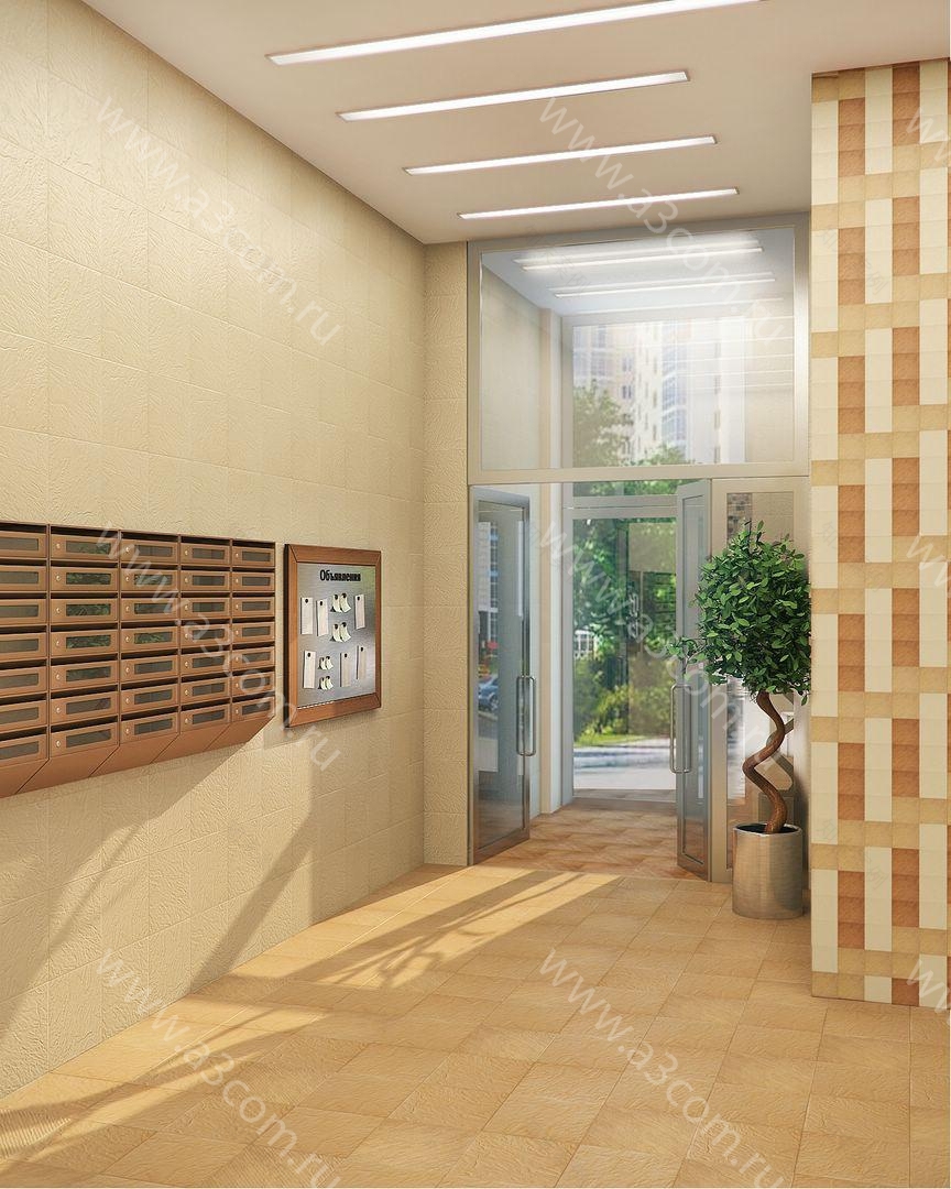 Дизайн проект лобби, вестибюлей и мест общественного пользования от Атриком-0