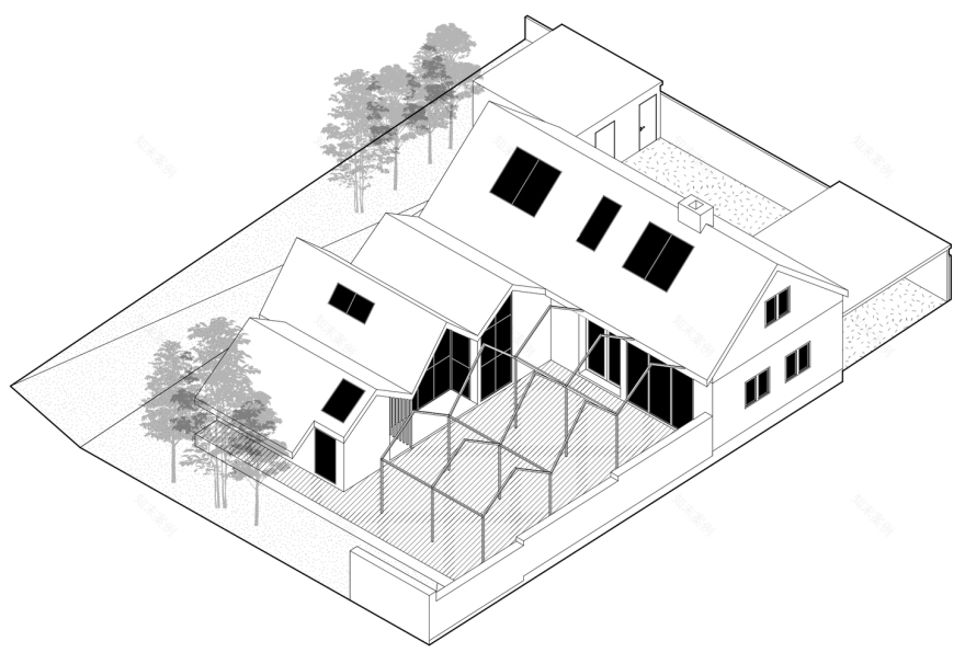 “鸟巢”之家 · 丹麦五口之家的自然生活丨Werkt Studio-42