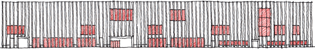 短评|洛桑州立美术馆：轨道旁的隔声墙-27