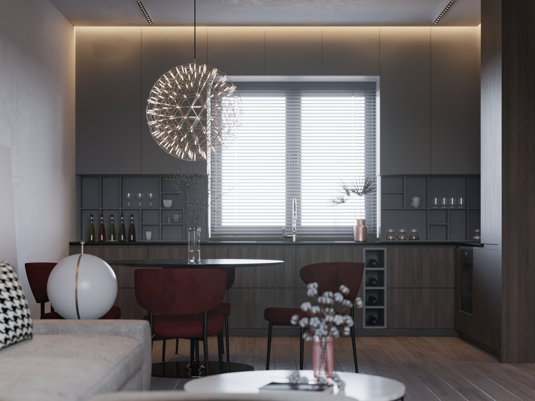 现代轻奢公寓设计丨阿塞拜疆丨Kamran Kerimov-65