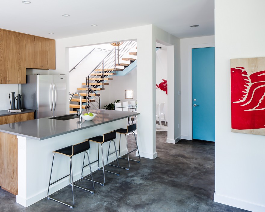 奥斯汀 Johanna House，城市填充项目的空间优化探索-7