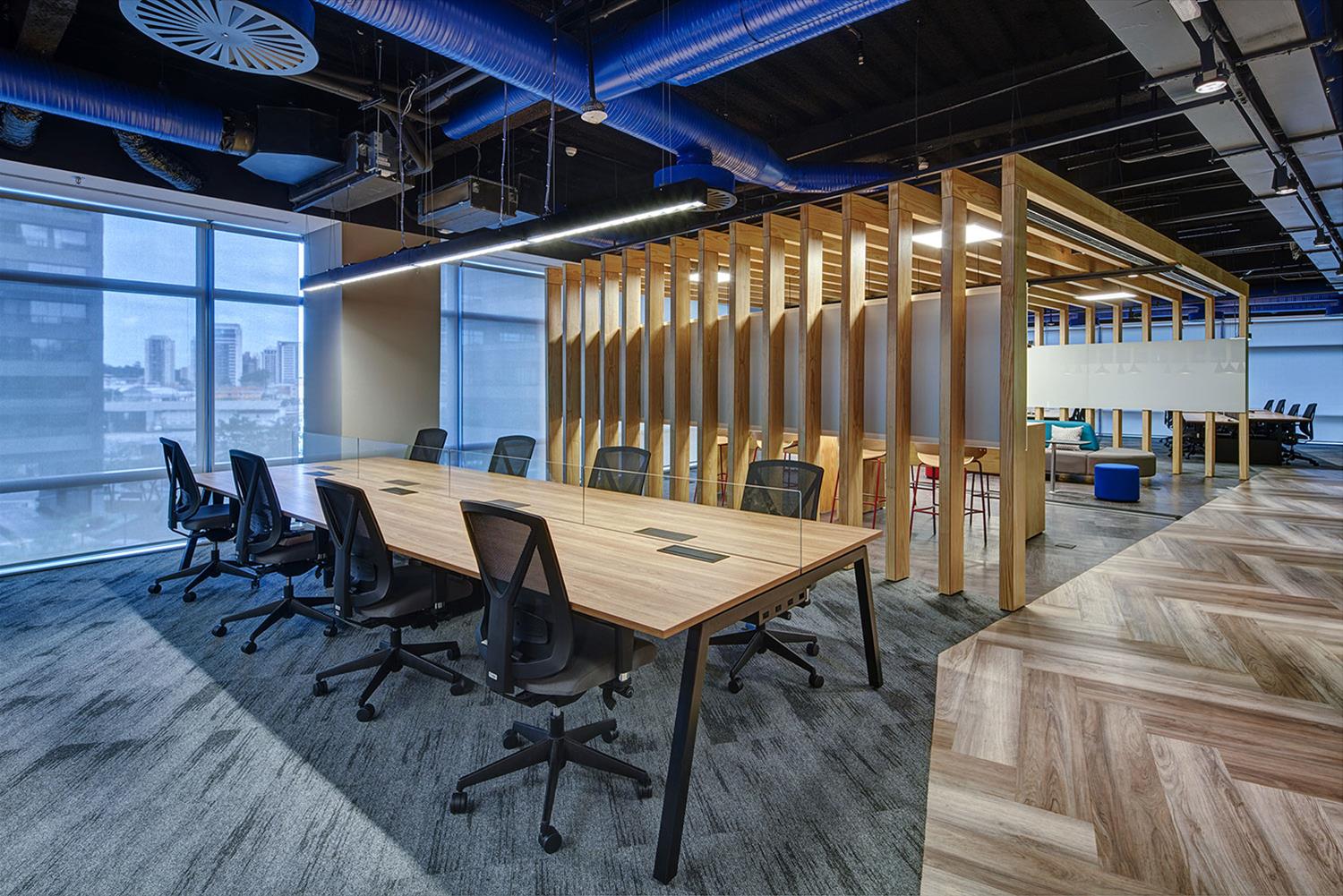 Unilever Brasil 办公室 | 现代木质设计，打造高效办公空间-16