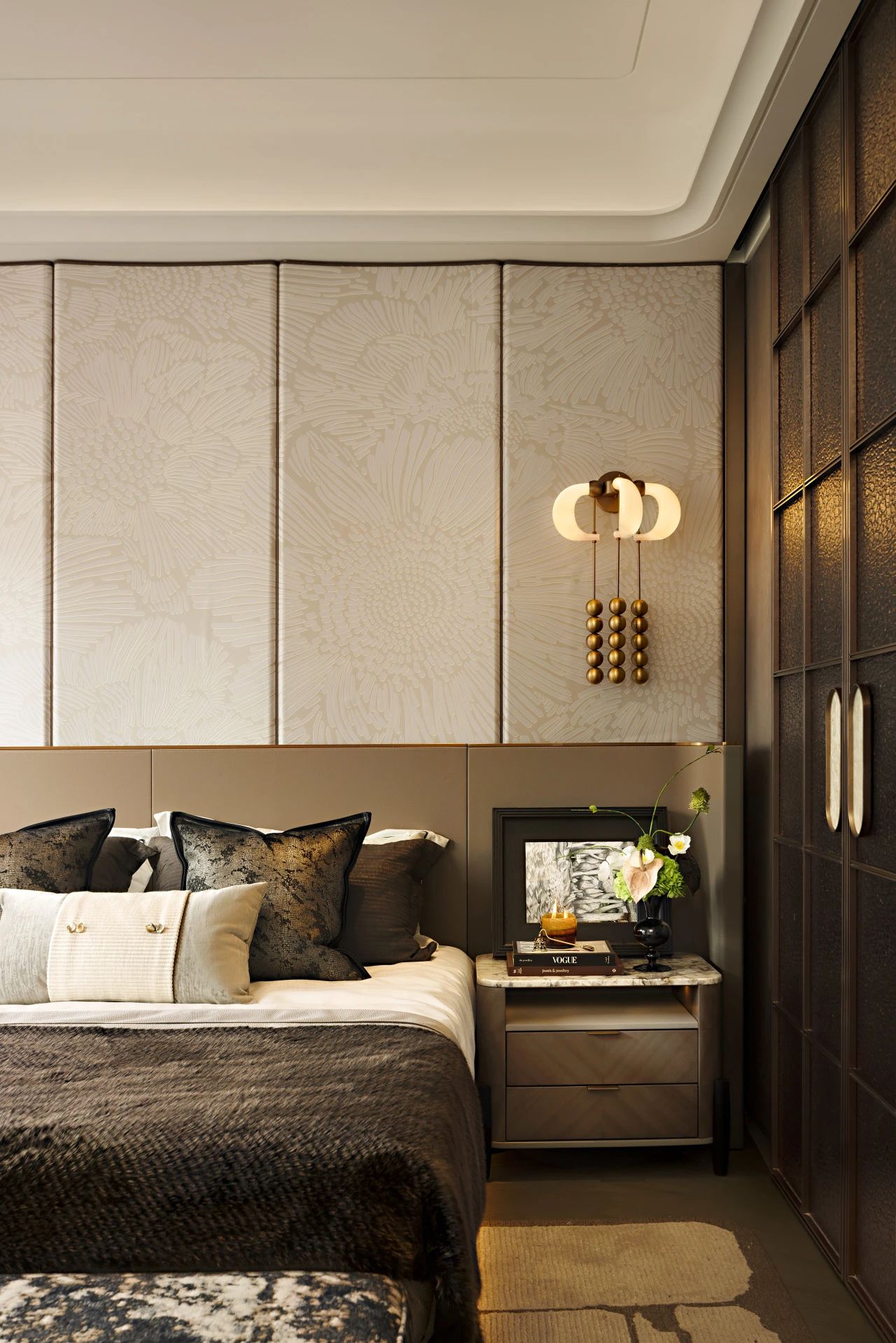 广州长隆越秀瑞麓府样板房建面约253,205m²户型丨中国广州丨硬装矩阵纵横,软装矩阵鸣翠-74