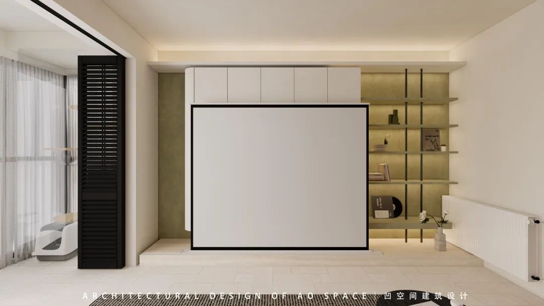 AO DESIGN 概念|把 106㎡住成 180㎡,一人居全屋皆开放丨中国南京丨凹设计事务所-23