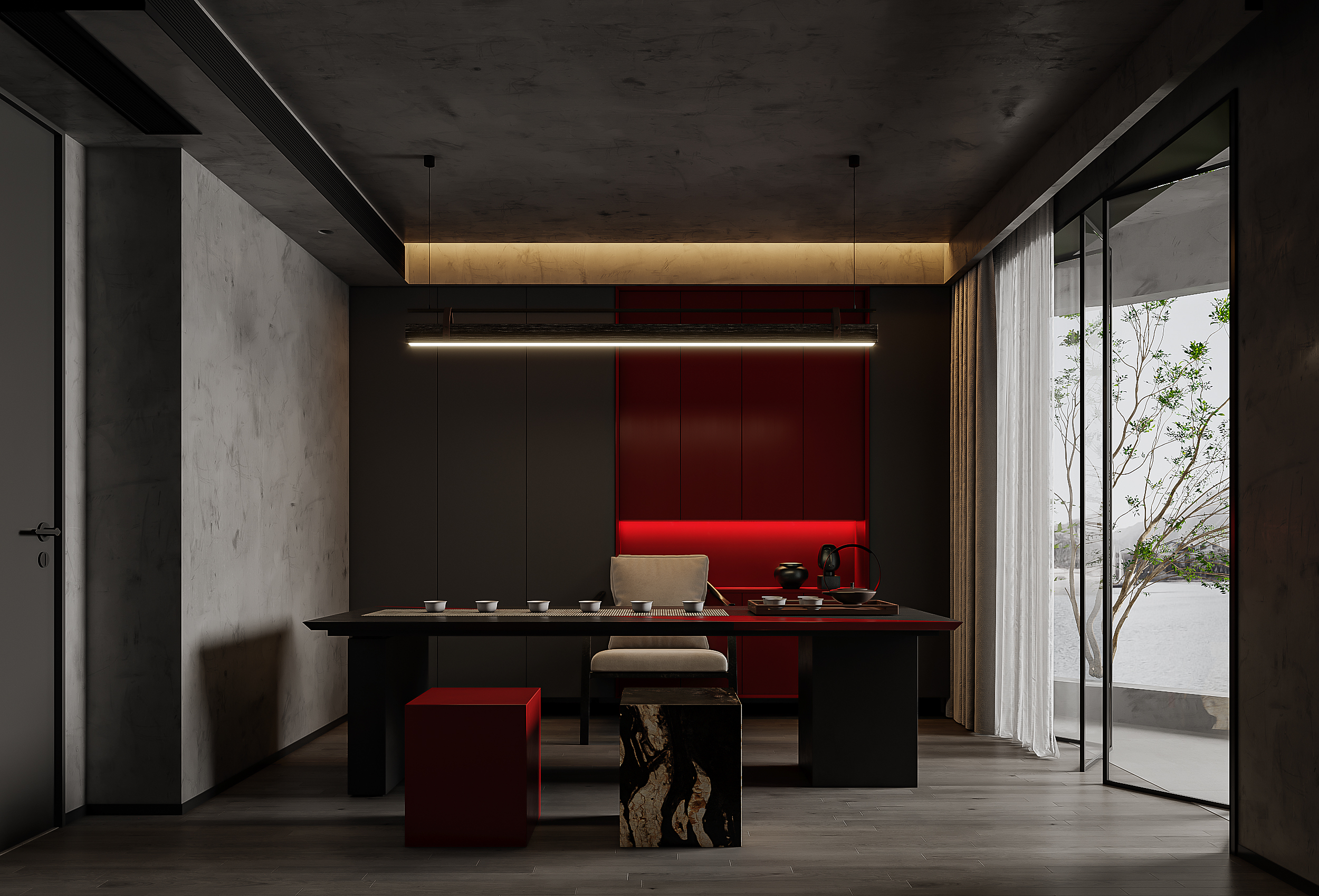 暗黑风样板间-1