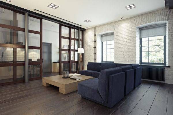 Квартиры студии в современном стиле, 5 проектов - Фото интерьеров-188