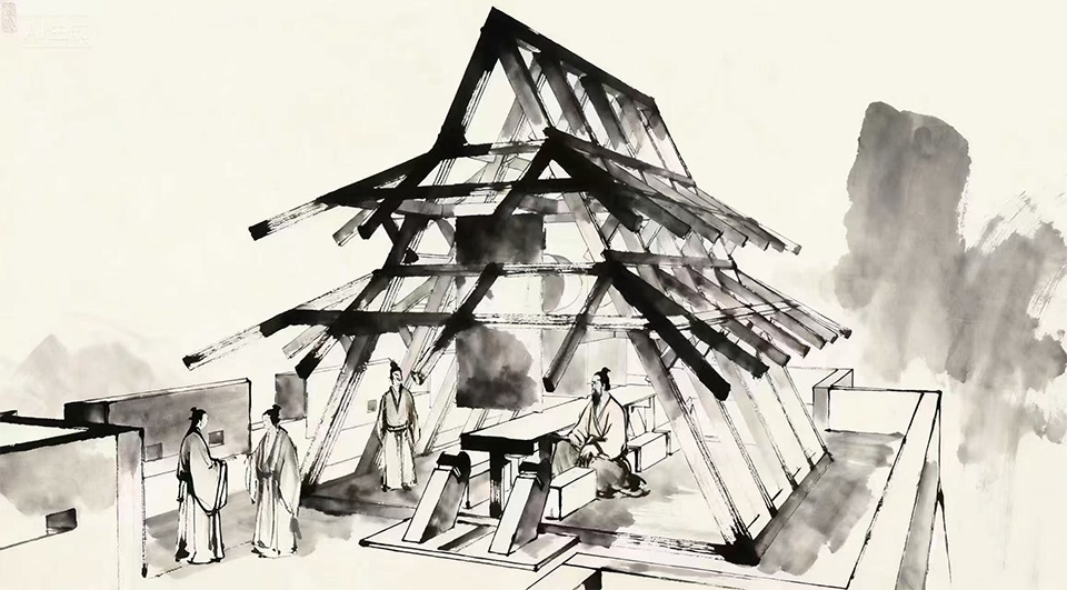 “再现拱辰门”:亭林园北门艺术装置丨中国江苏丨中国建筑设计研究院有限公司一脉设计研究中心-11