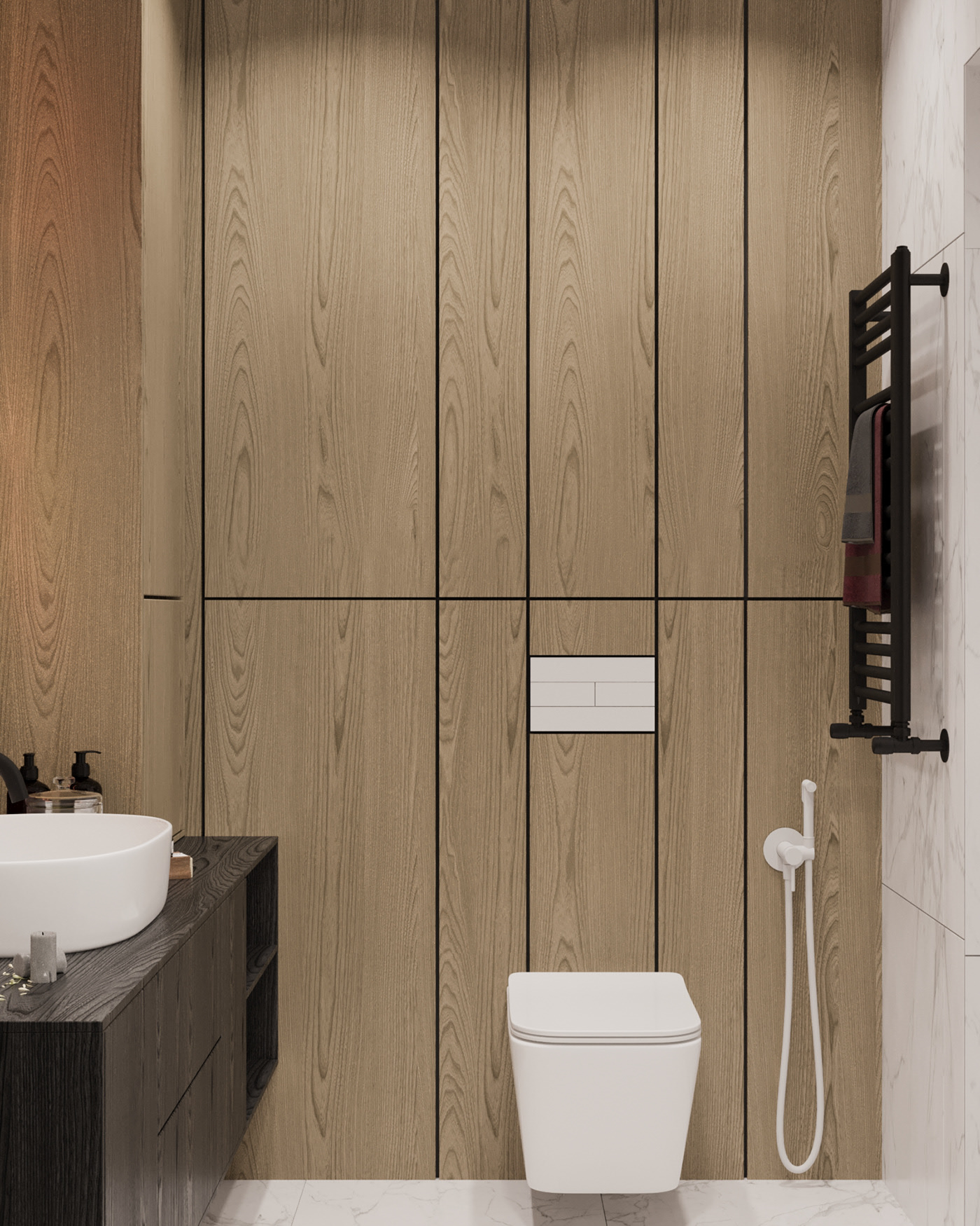 103㎡多彩公寓设计-23