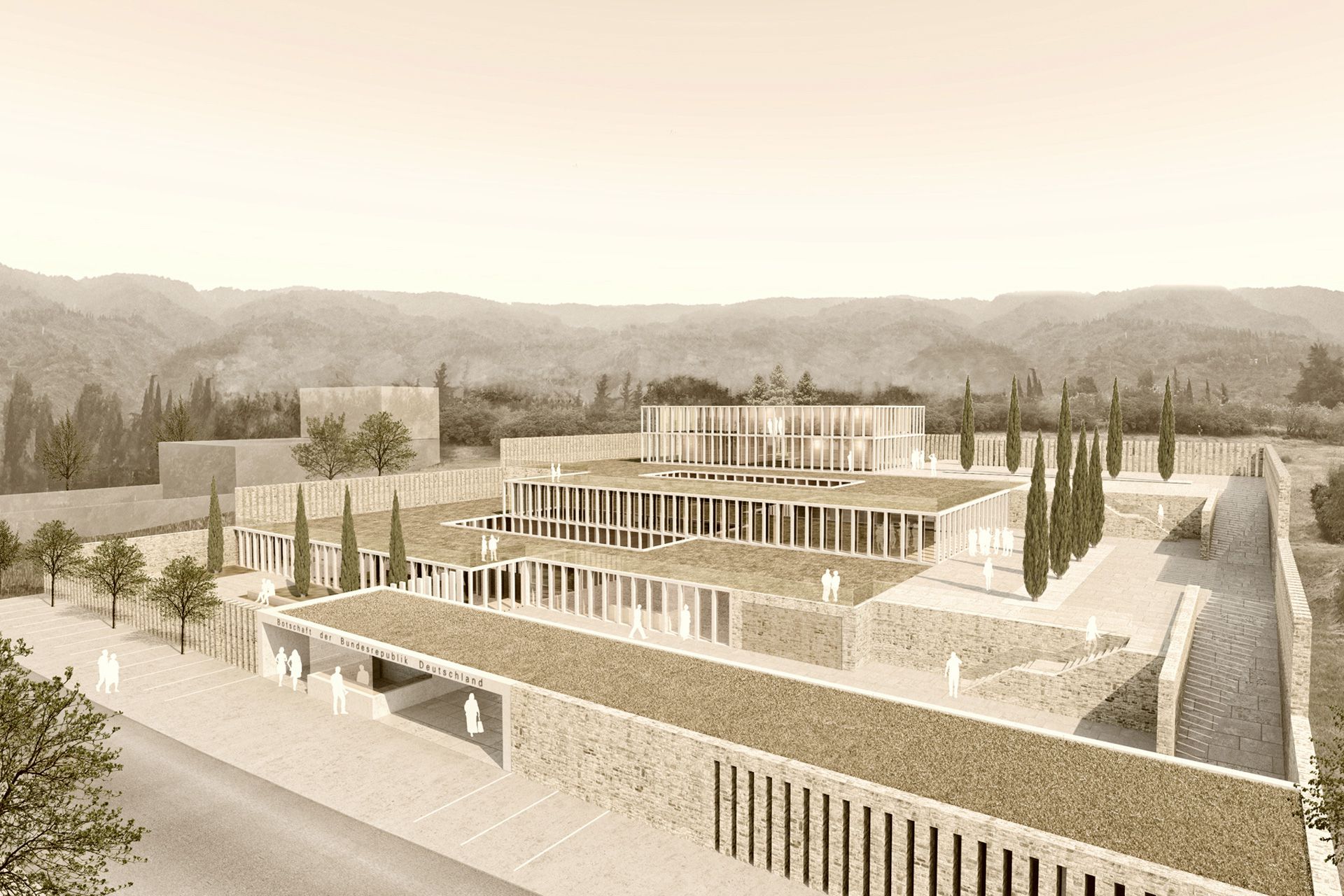 德国驻格鲁吉亚大使馆丨bez+kock architekten-5